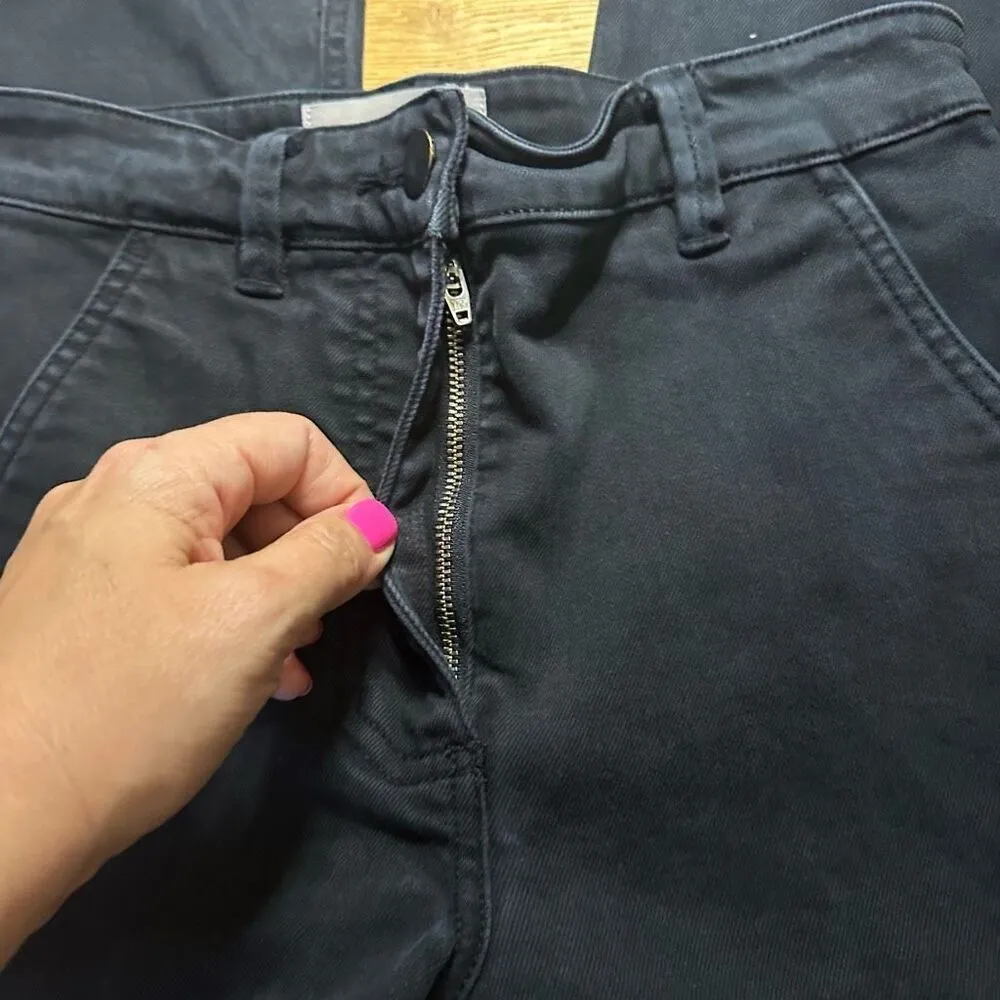 Everlane cargo jeans pants 0 black - Image 3