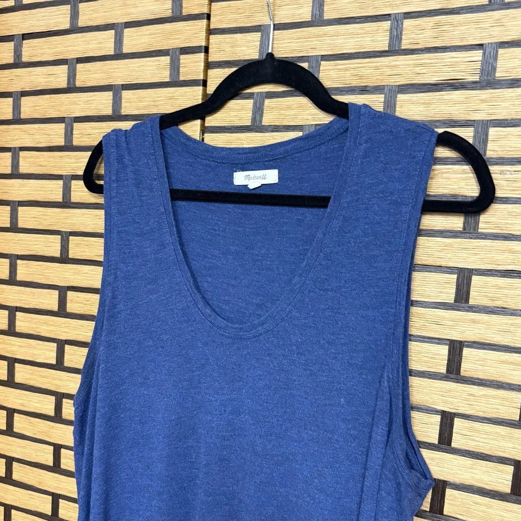 Madewell Blue Tank Midi‎ Dress Size 3X - Image 3