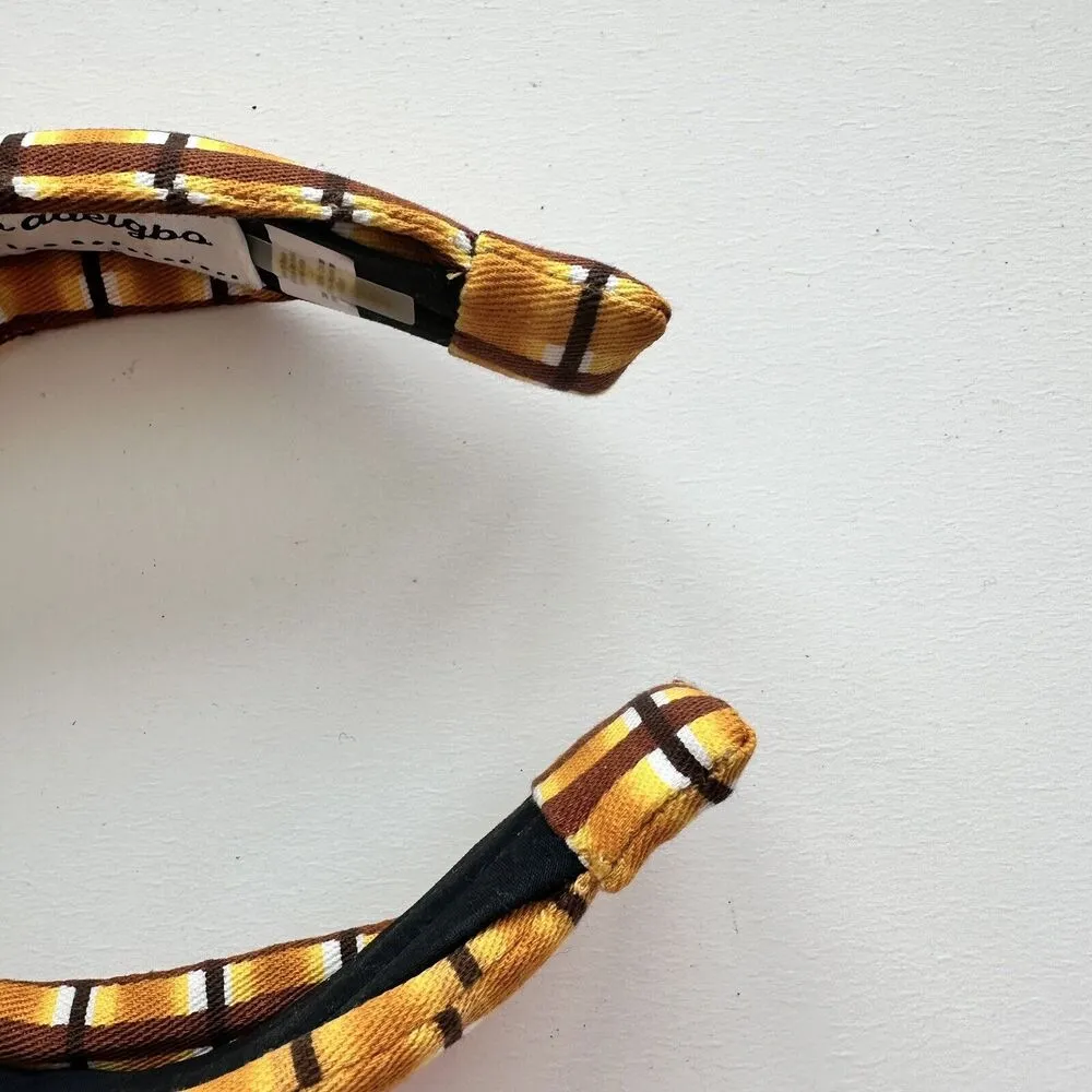 Autumn Adeigbo Pattern Printed Fabric Twisted Knot Shape Knot Headband - Image 5