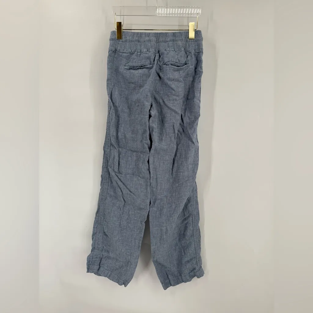 ATHLETA‎ Chambray Blue Cabo Linen
Wide Leg size 2 - Image 3