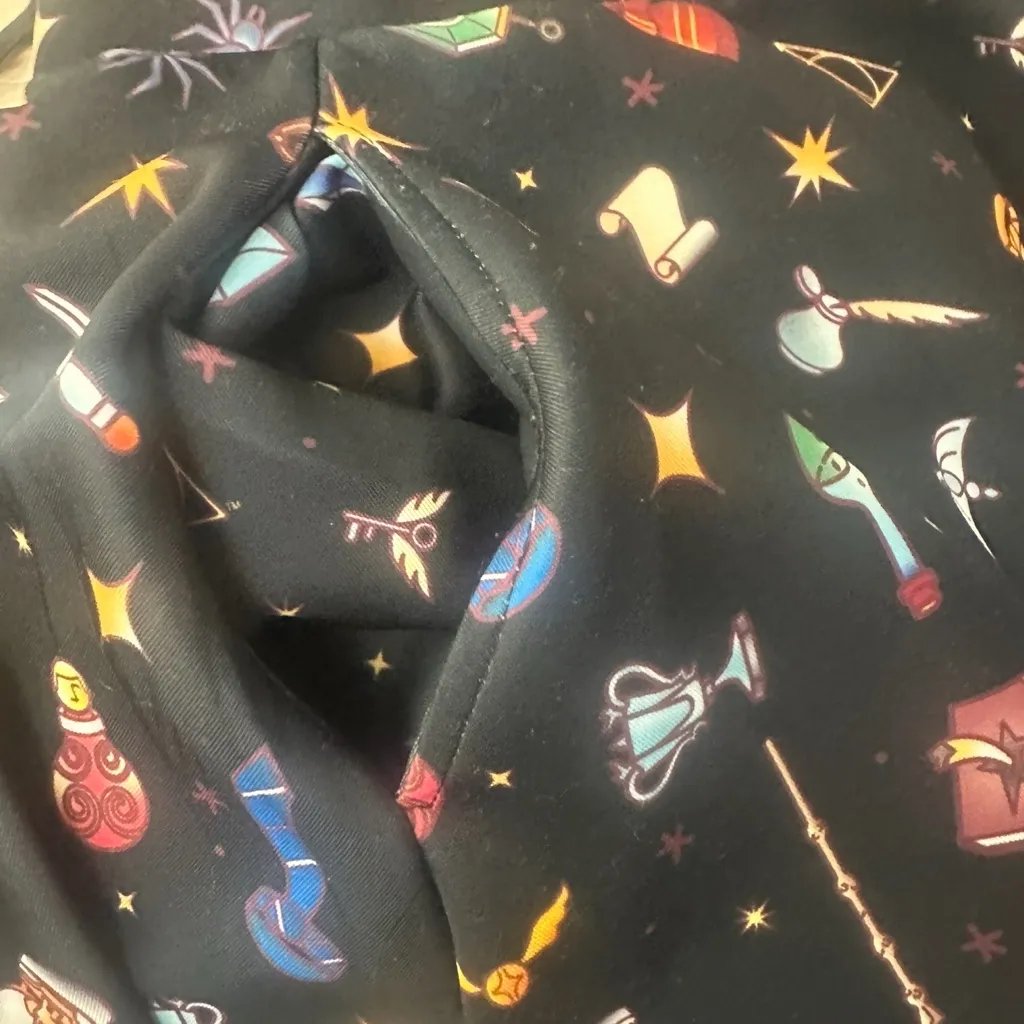 Harry Potter AOP Skater Skirt POCKETS Large Fandom Fashion Witchcore Geek - Image 3