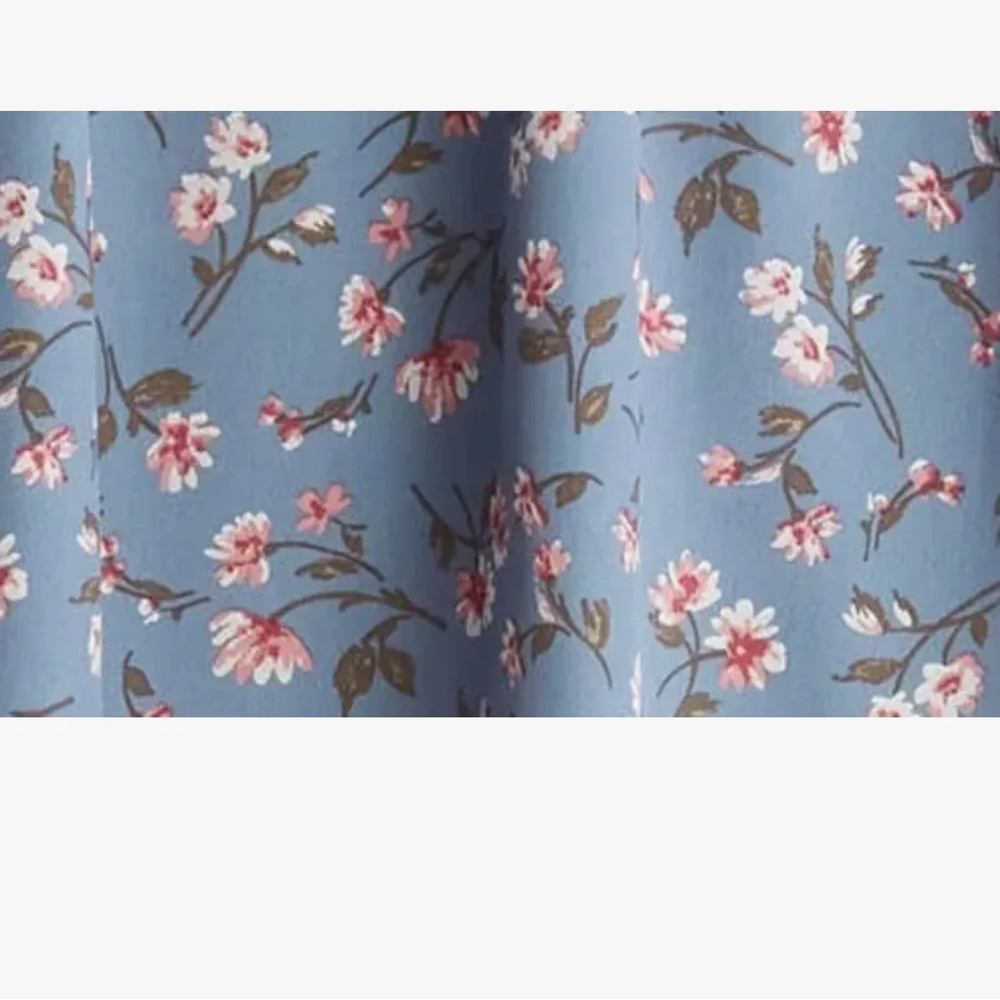 Wayf dusty blue floral baby doll‎ dress size XS NWT - Image 7