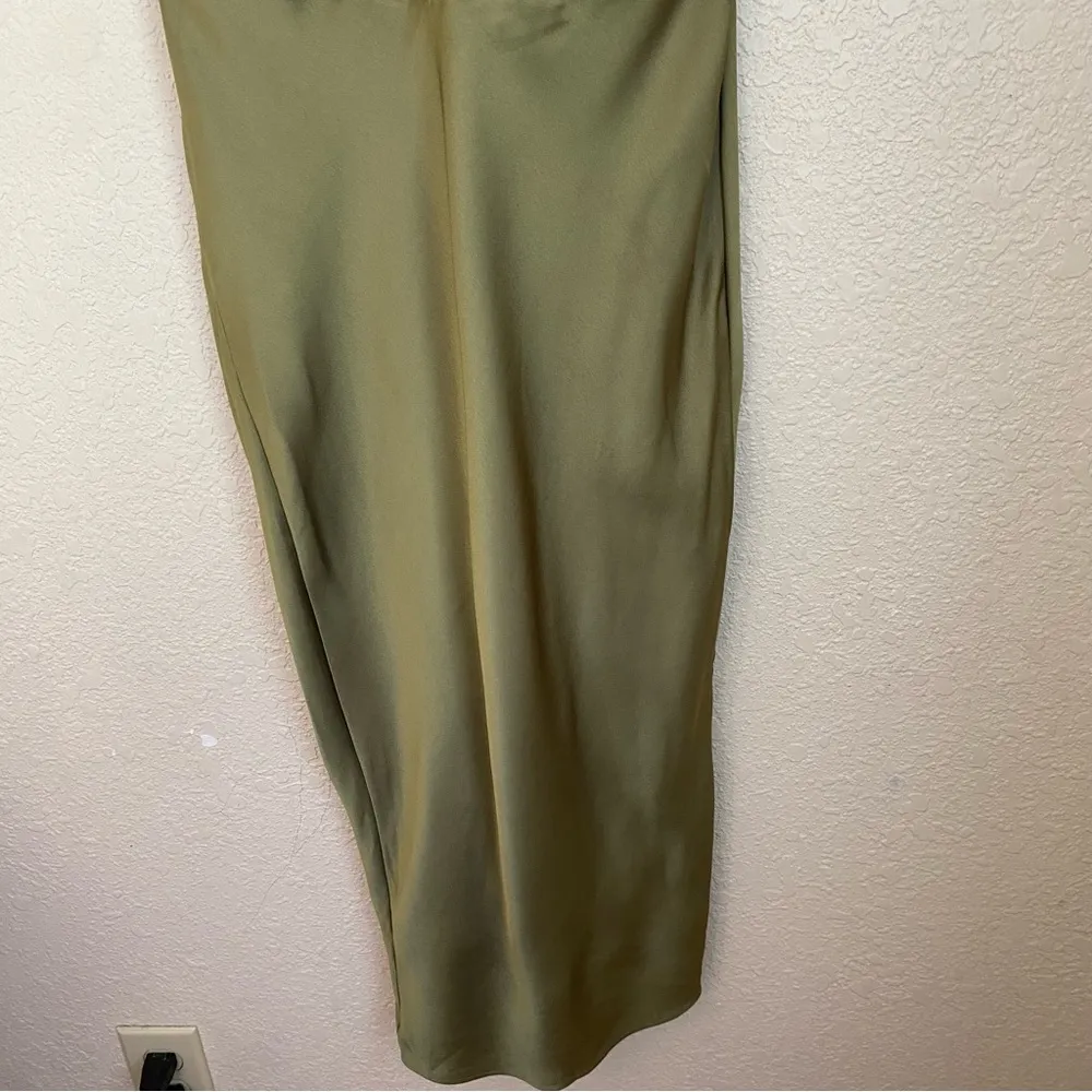 House of CB XS D-DD Myrna Olive green Corset‎ Slip Dress NWOT size XS - Image 6
