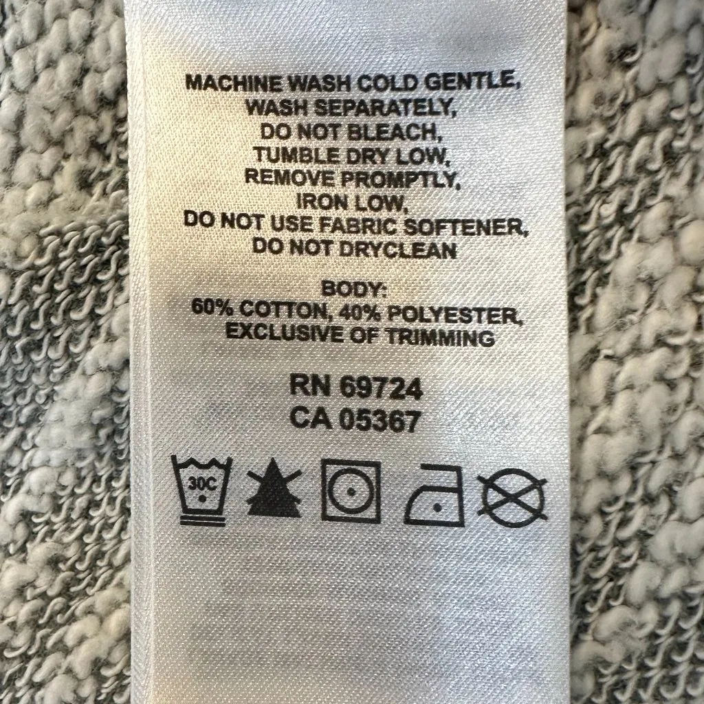 Women's Columbia Open Front Cardigan Hoodie Sweater‎ Grey Size Large - Image 6