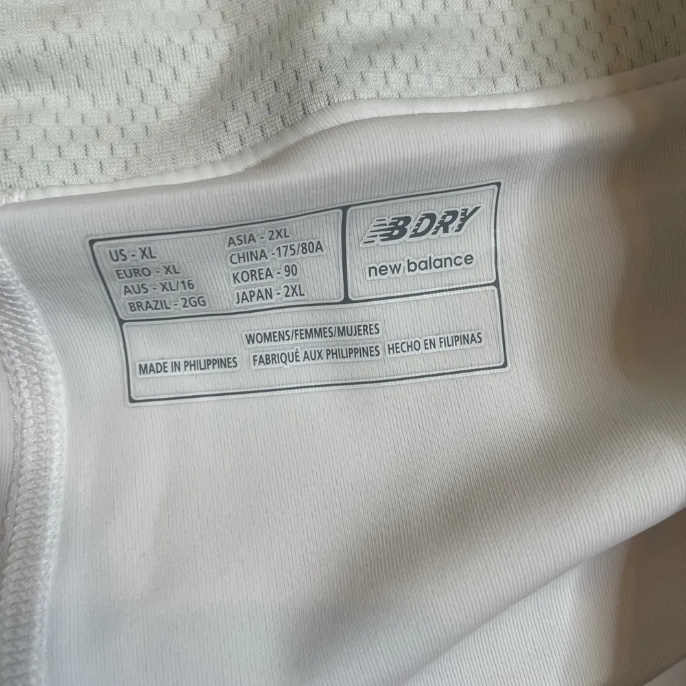 New balance white tournament tennis skort - Image 2