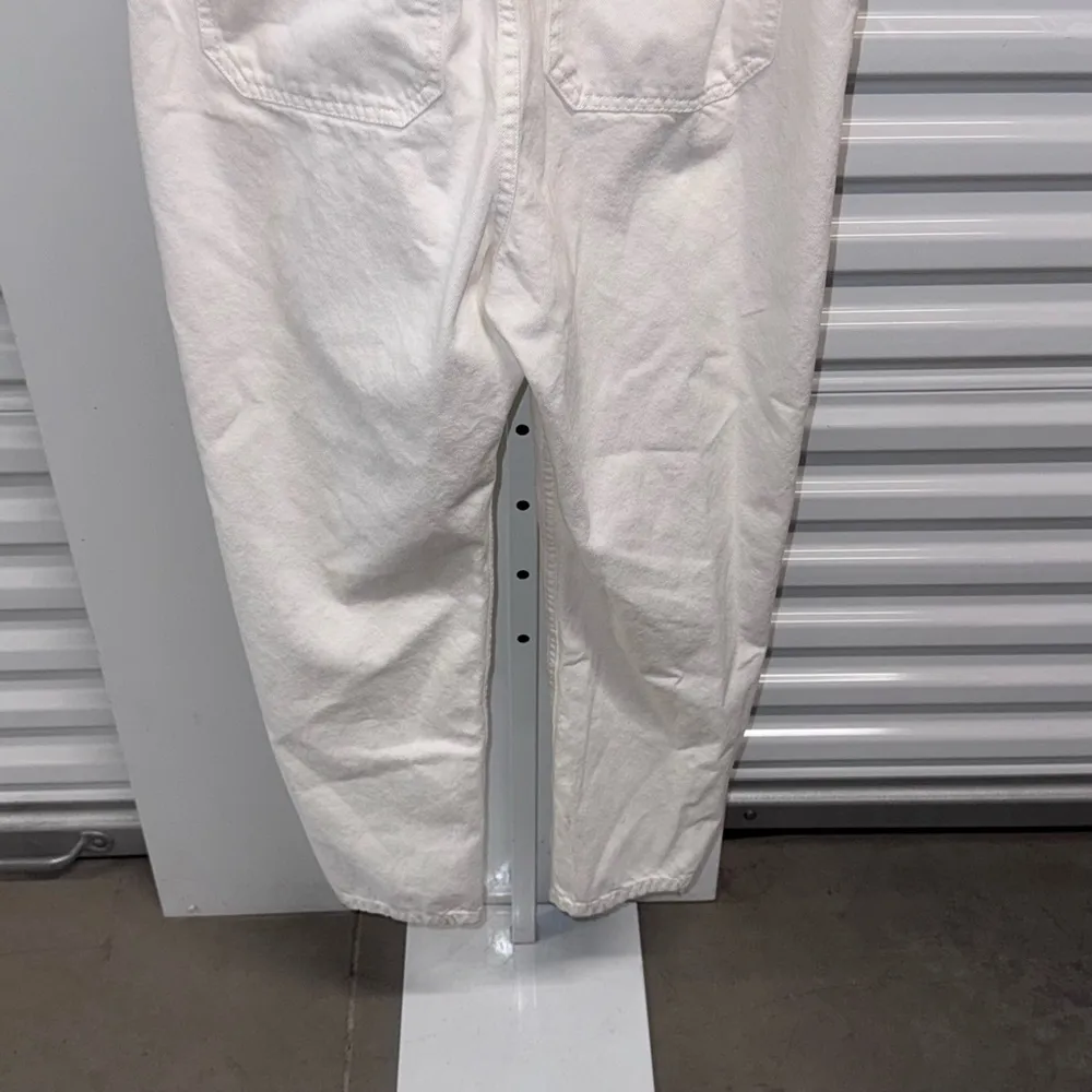 We The Free White Denim Jumpsuit Women's Size Large - Image 12