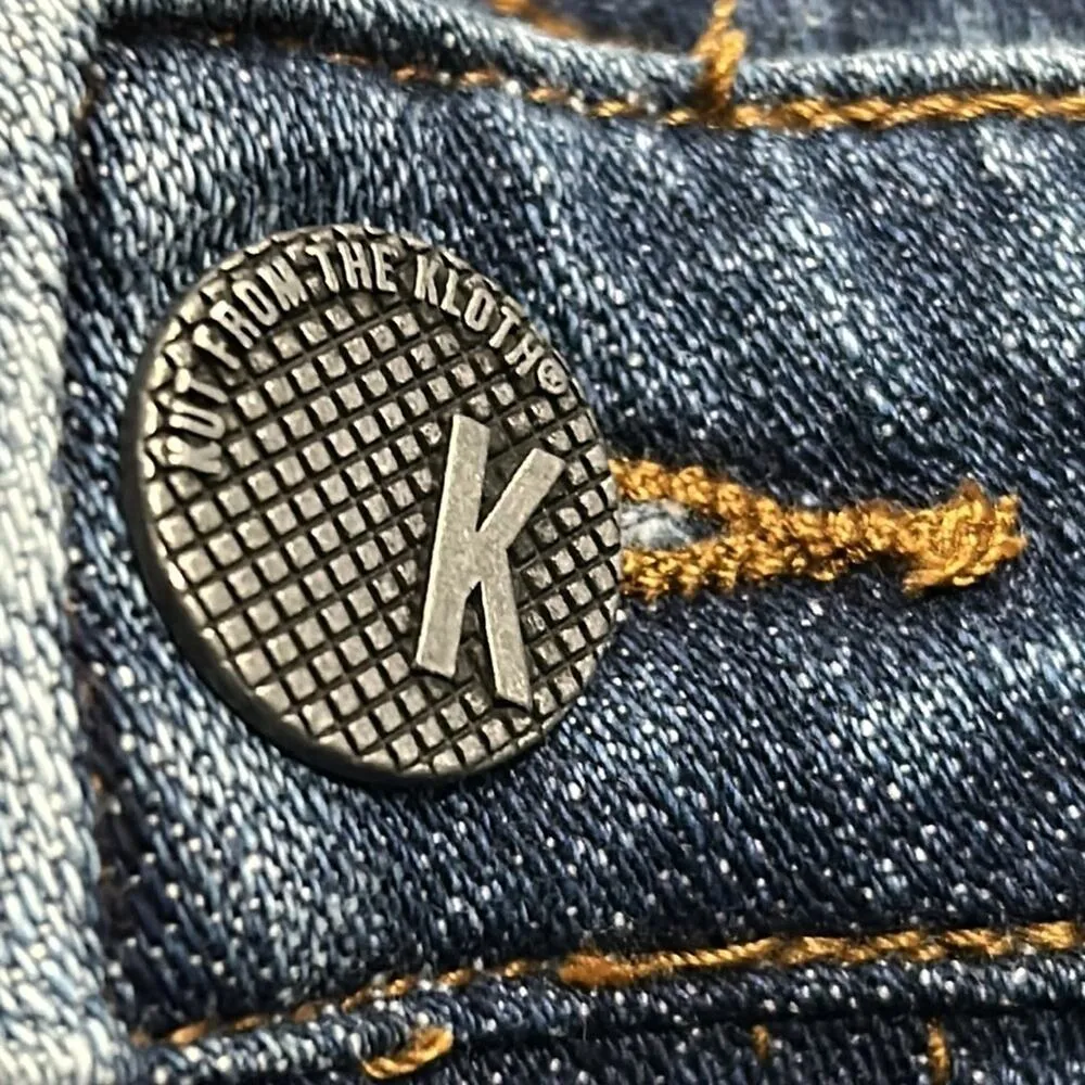 Woman’s KUT FROM THE KLOTH Lauren Eco Crop Straight Leg Jean Size 2 - Image 9