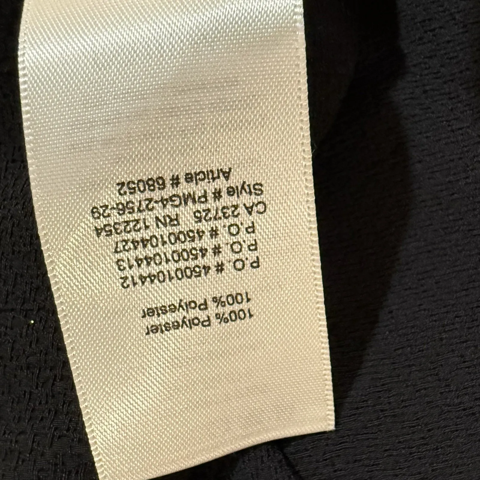 Aritzia Wilfred Macee Top Womens XS Black Peplum Blouse Lightweight Shirt Career - Image 6