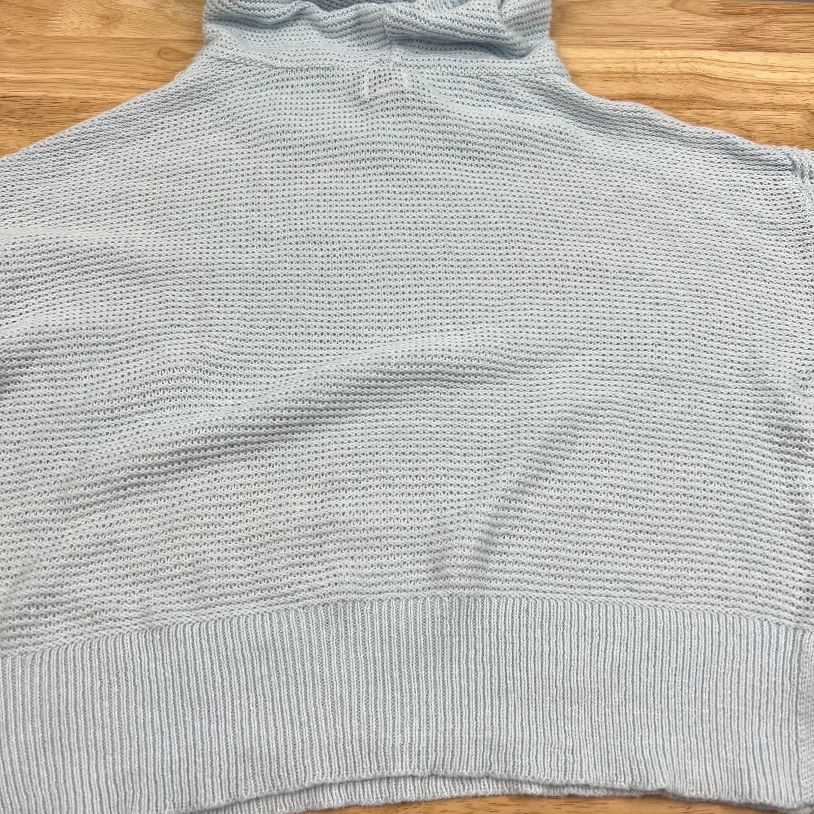 All in Motion Women's Light Blue Hooded Pullover Sweater - Size Small - NWT - Image 8