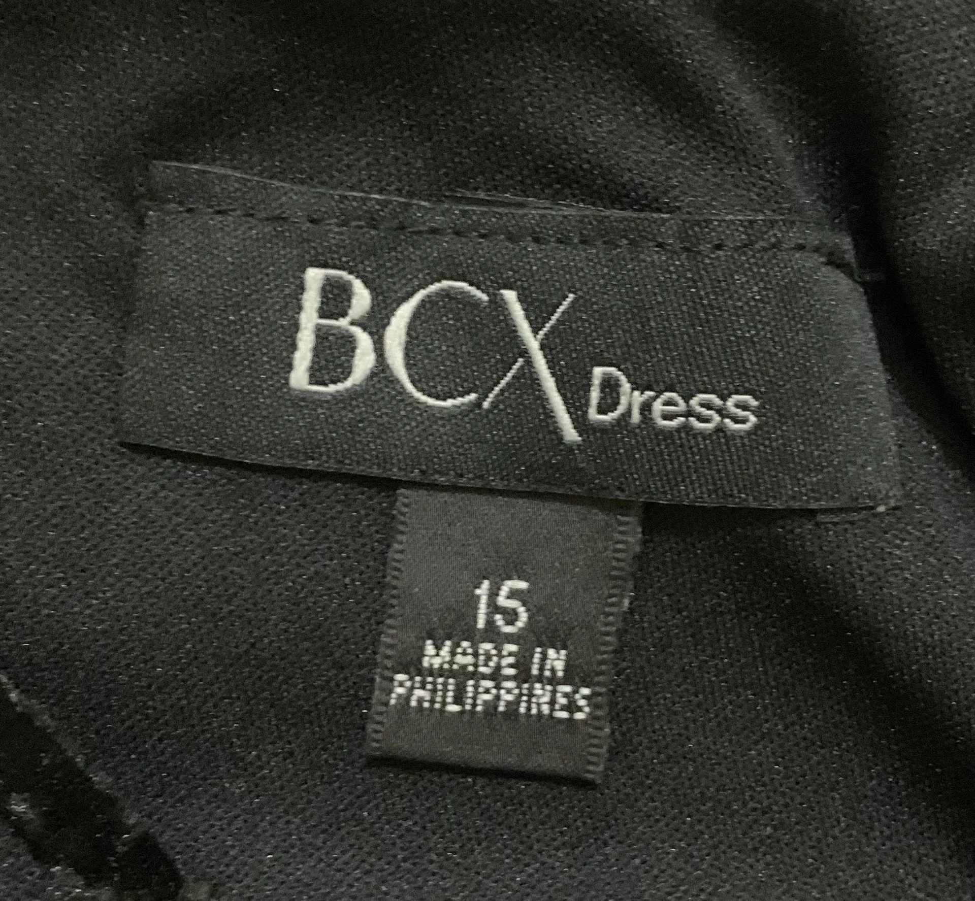 BCX Black Belted Velvet Fit & Flare Dress - Image 8