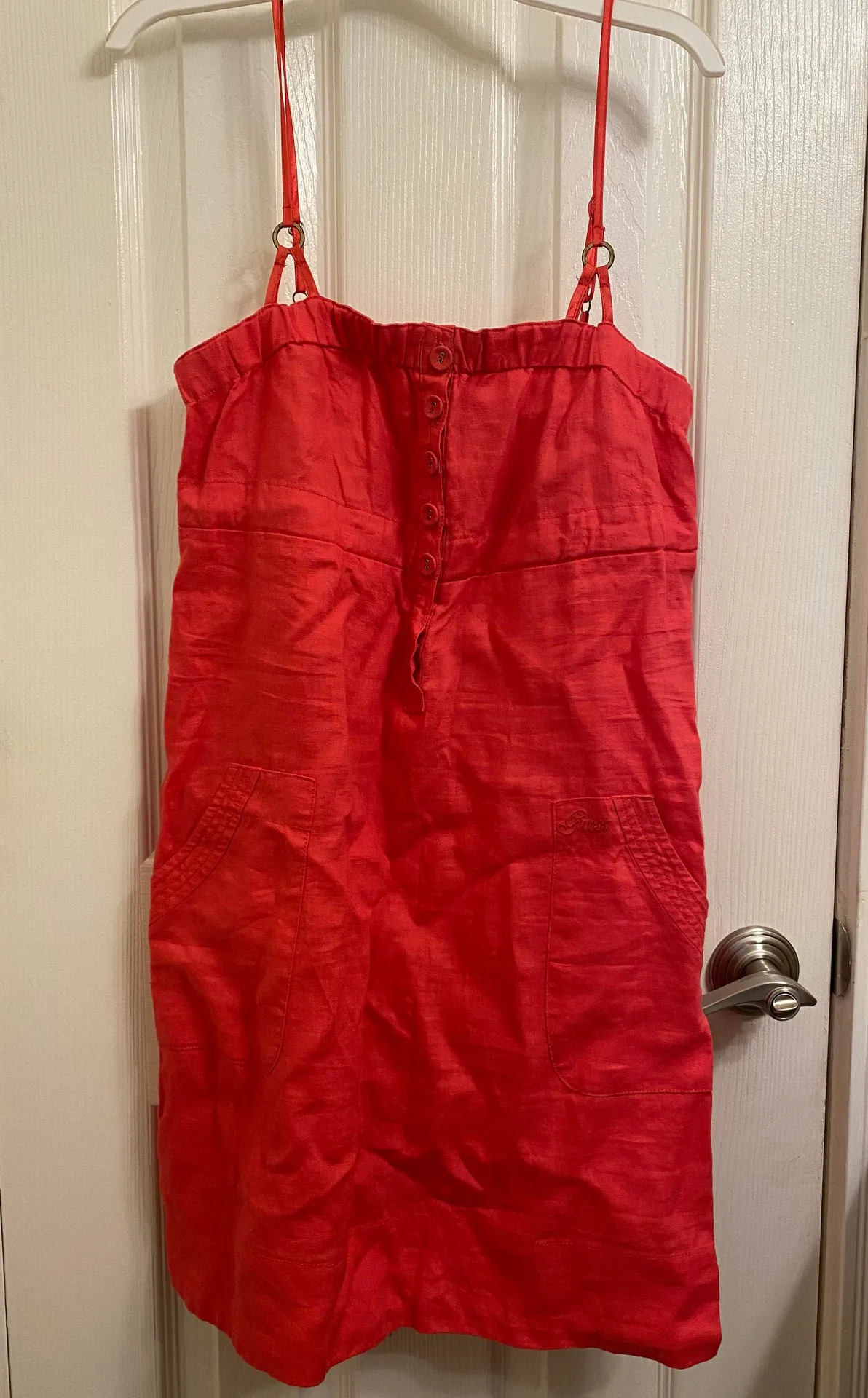 Women Linen Dress S - Image 2