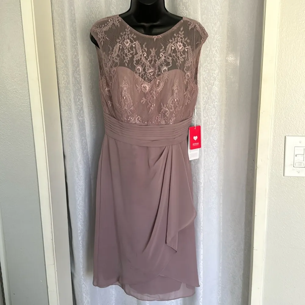 MOTHER OF THE BRIDE DRESS Sz:M Size 8 - Image 2