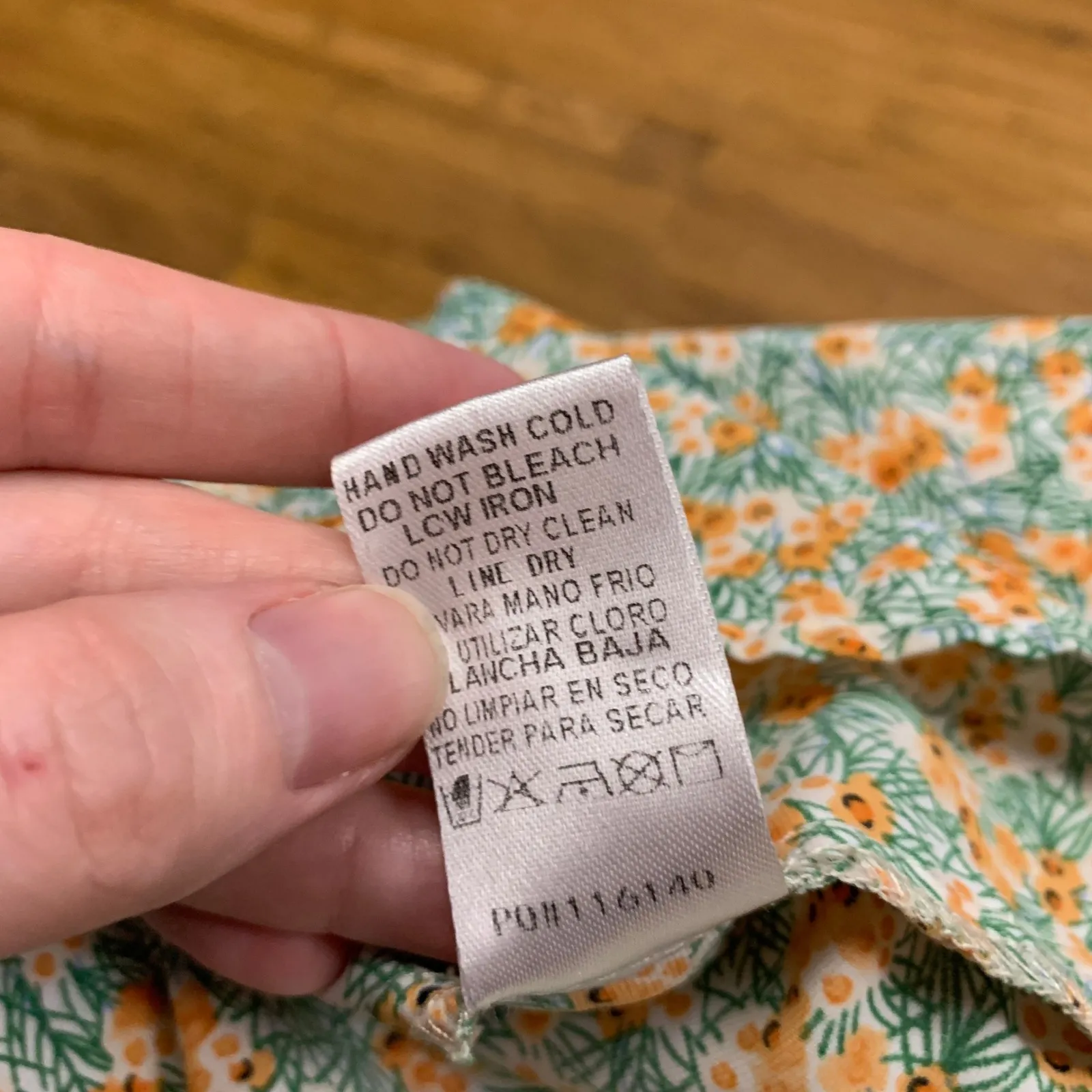 Staccato Floral Print Halter Top Sleeveless Blouse Size Small‎ Womens Summer - Image 7