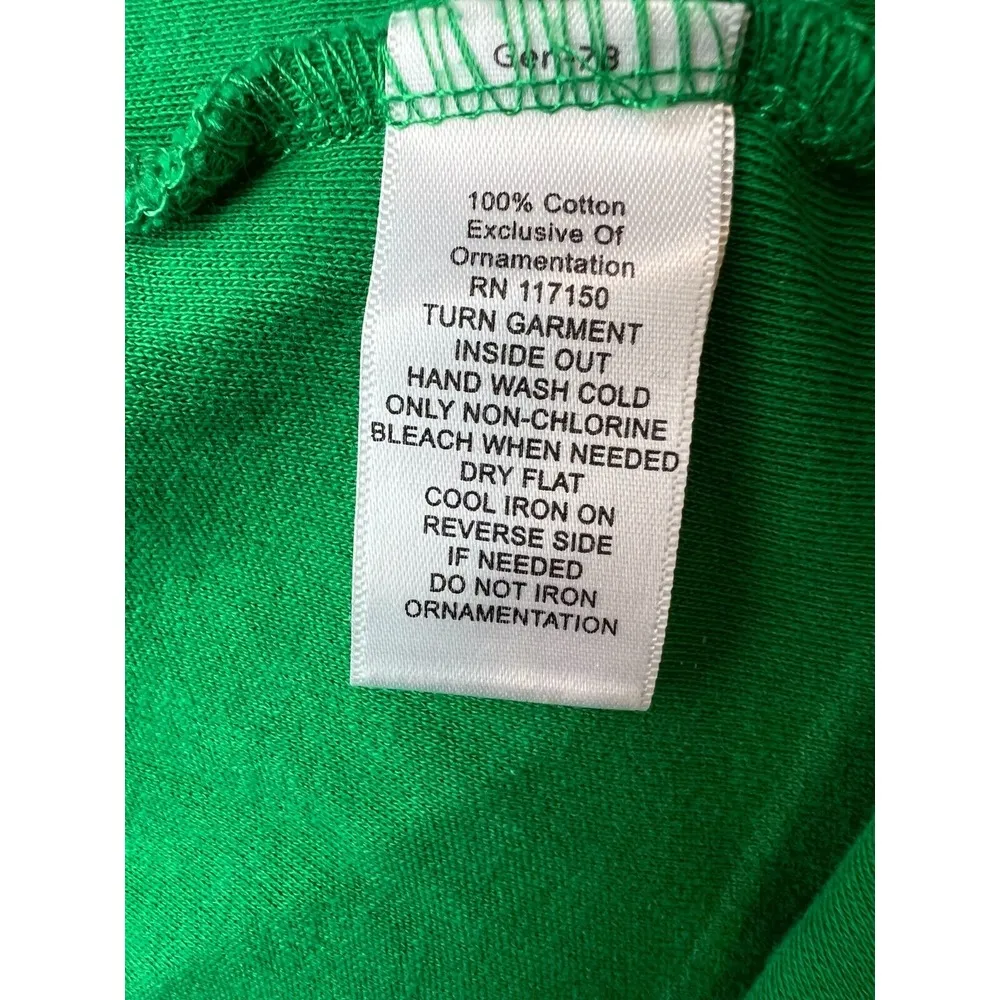 Quacker Factory Shamrock Plus size 1X Irish I Had Cupcake St Patricks Day Green - Image 6