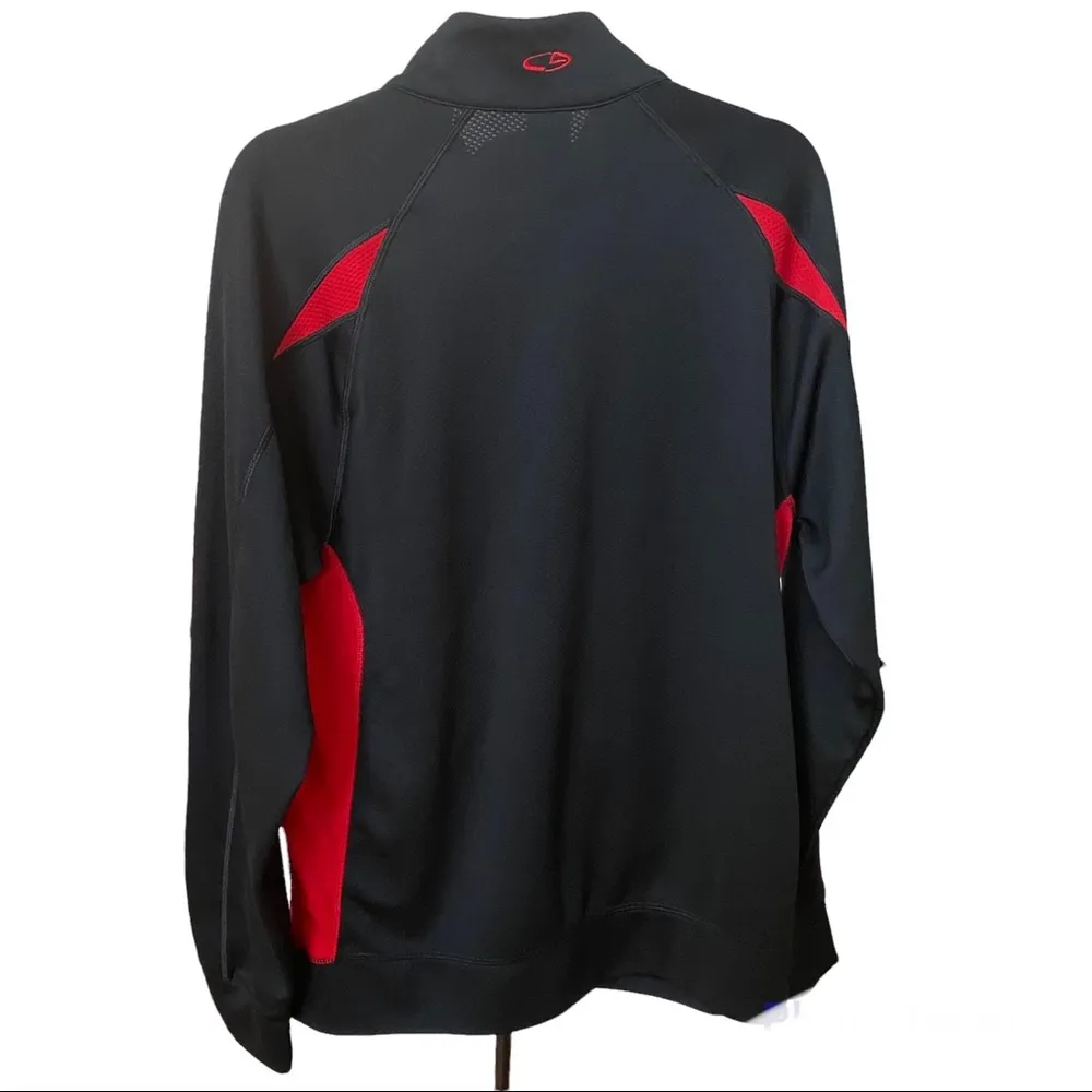 Champion woman’s light weight dry duo Jacket size Large Red and black - Image 5