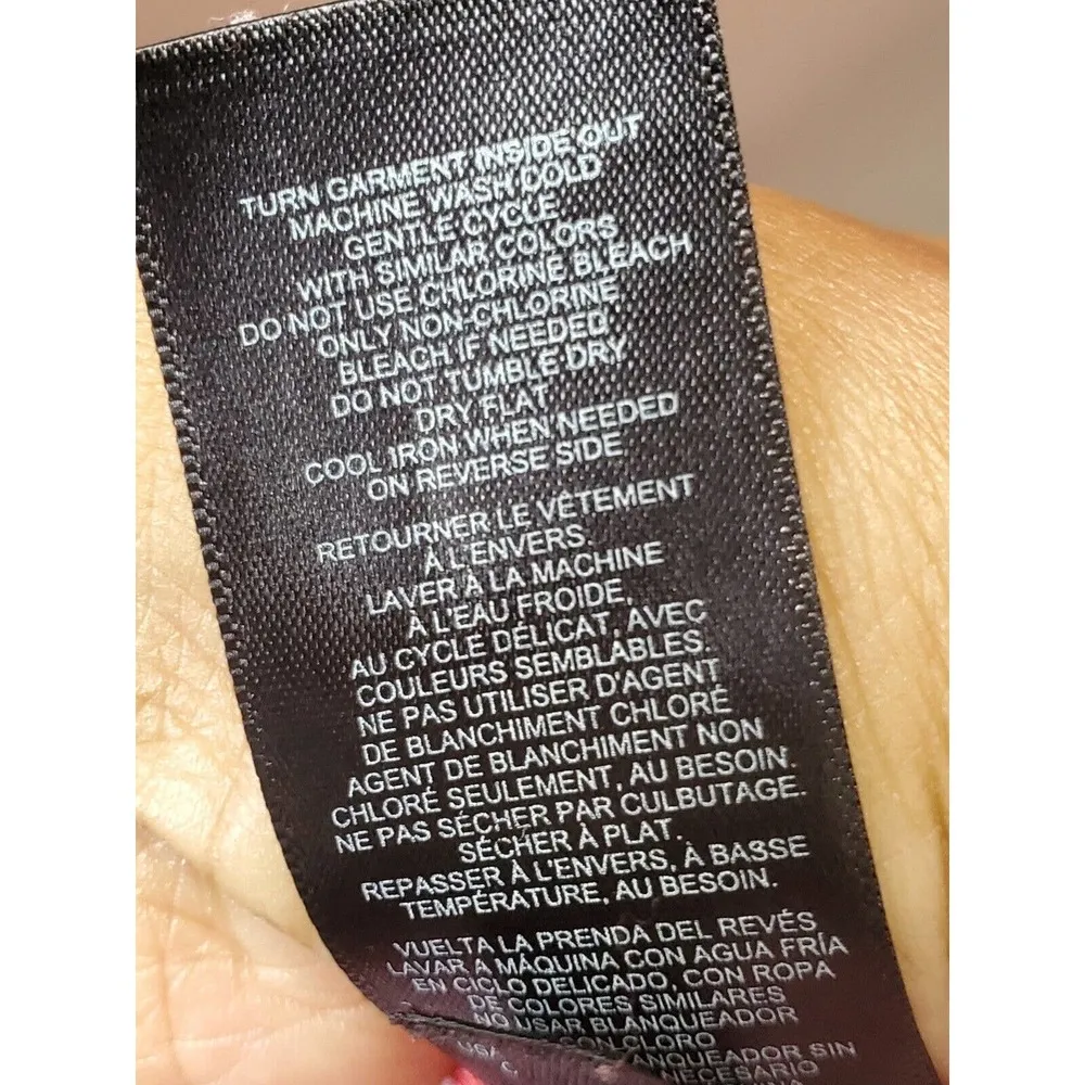 Signature Collection Women Red Round Neck Short Sleeve Knee Length Dress 18W - Image 10