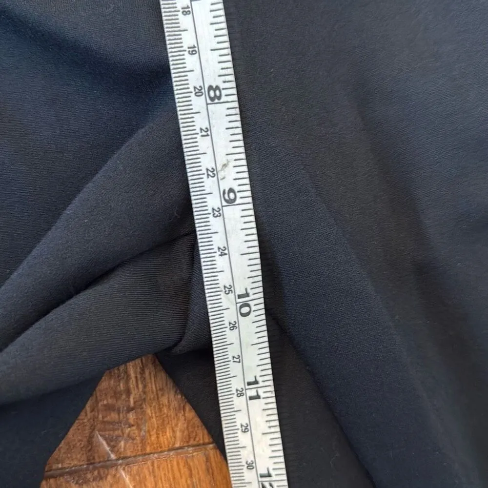 J.Crew Any Day black seam front crop black pant size mp - Image 8