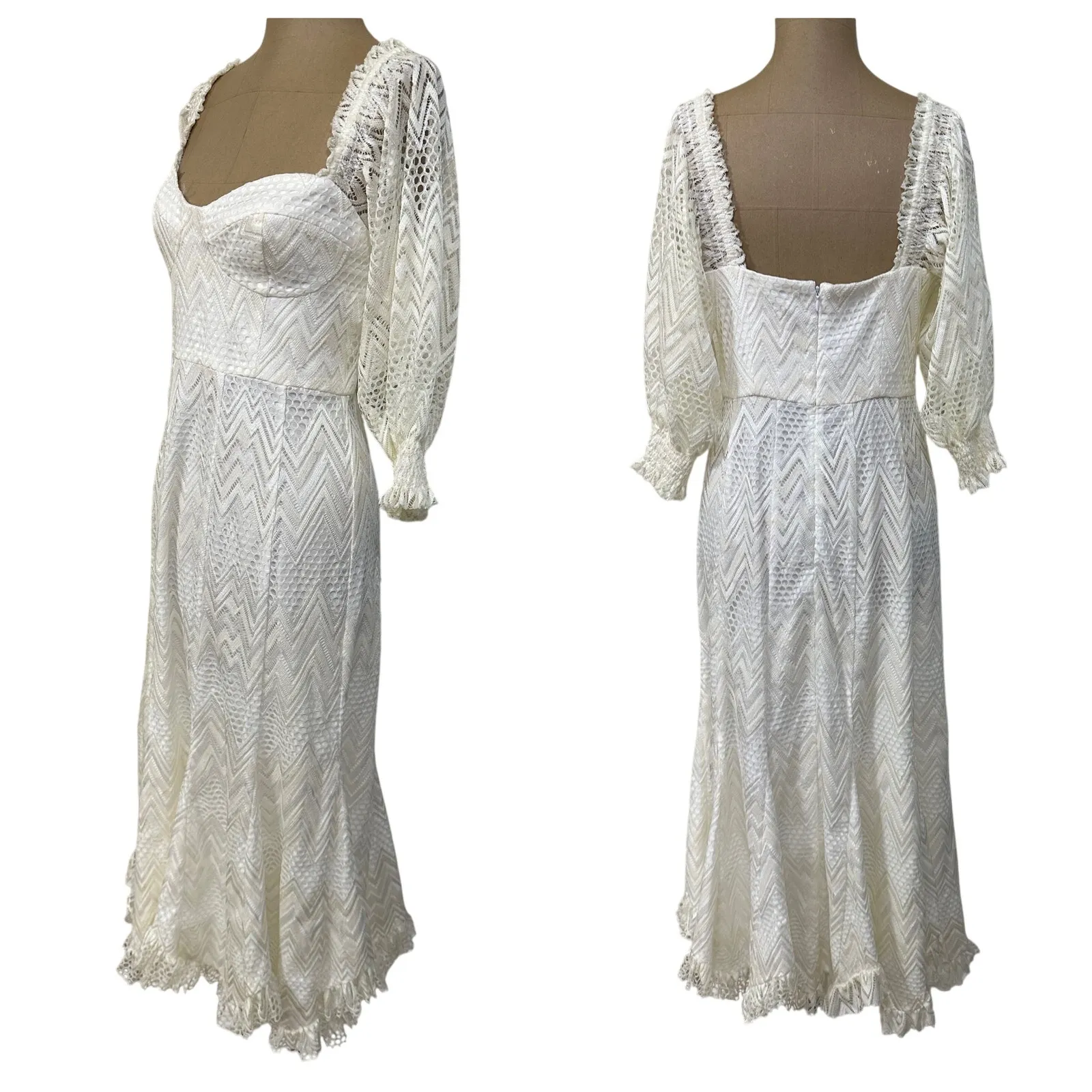 Hutch You Are a Vision Crochet Maxi Dress - Image 6