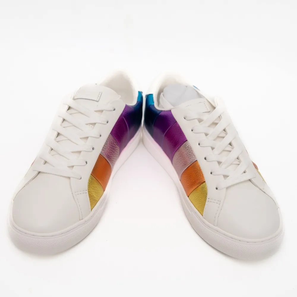 KURT GEIGER LONDON | New! Women's Lane Stripe Low-Top Sneakers - Image 11