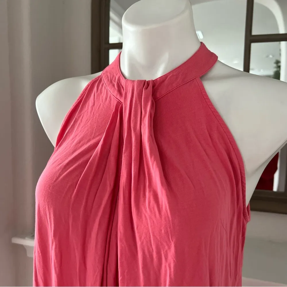 Halter Top Coral Pink Size L - Image 2