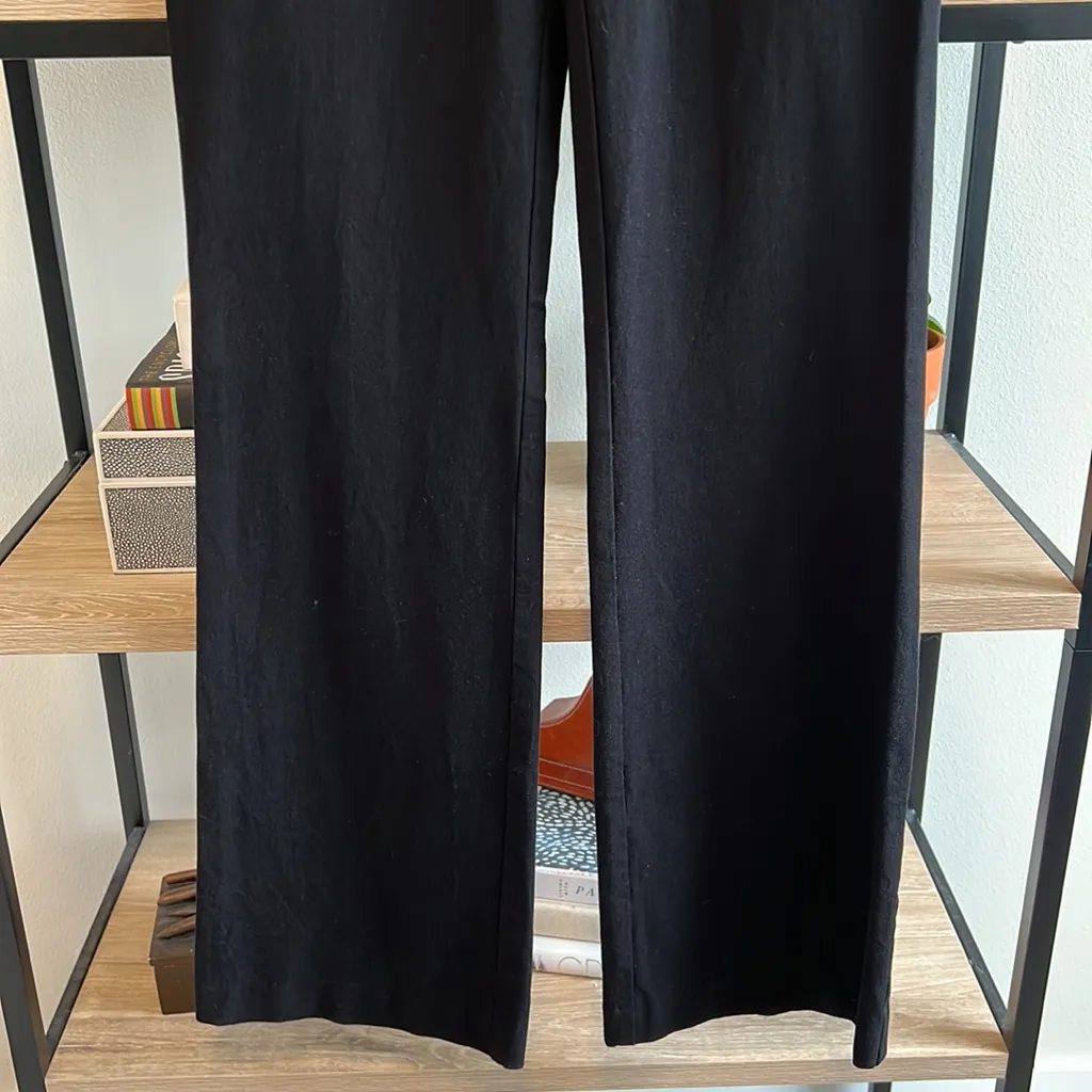 Banana Republic MidRise The Martin Fit Black Bootcut Career Trouser Dress Pant 6 - Image 3