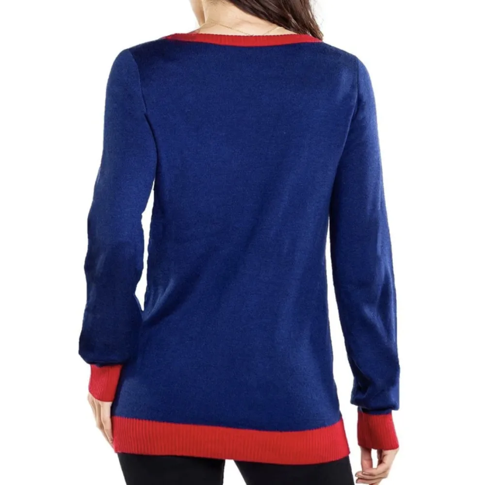 Tipsy Elves Mermanta Ugly Christmas Sweater, Size S - Image 2