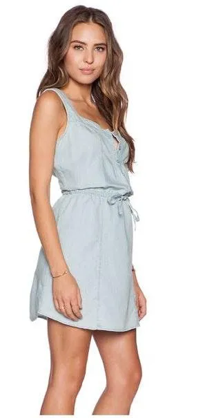 Jack by BB Dakota Chambray Dress - Image 3