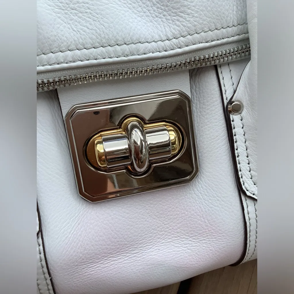Genuine leather B.Makowsky bag 🌷🌷 White - Image 13