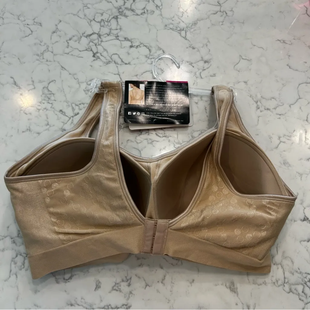 NWT Bali Lined Wirefree Flex to Fit Comfort Size 3XL Tan - Image 2