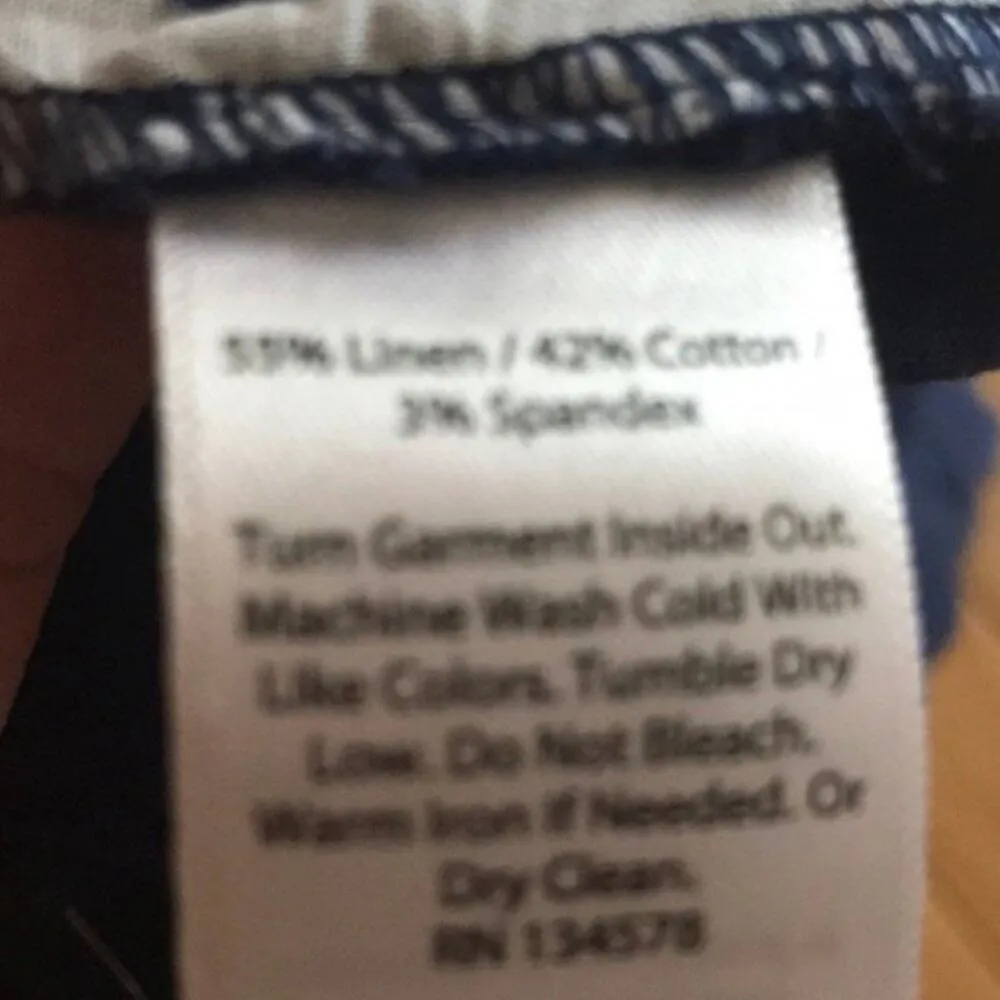 Vineyard Vines  navy catamaran linen pants 0 - Image 5