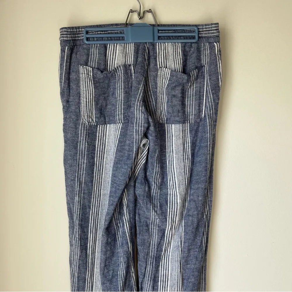 Old Navy Stripes Linen Pants - Image 6