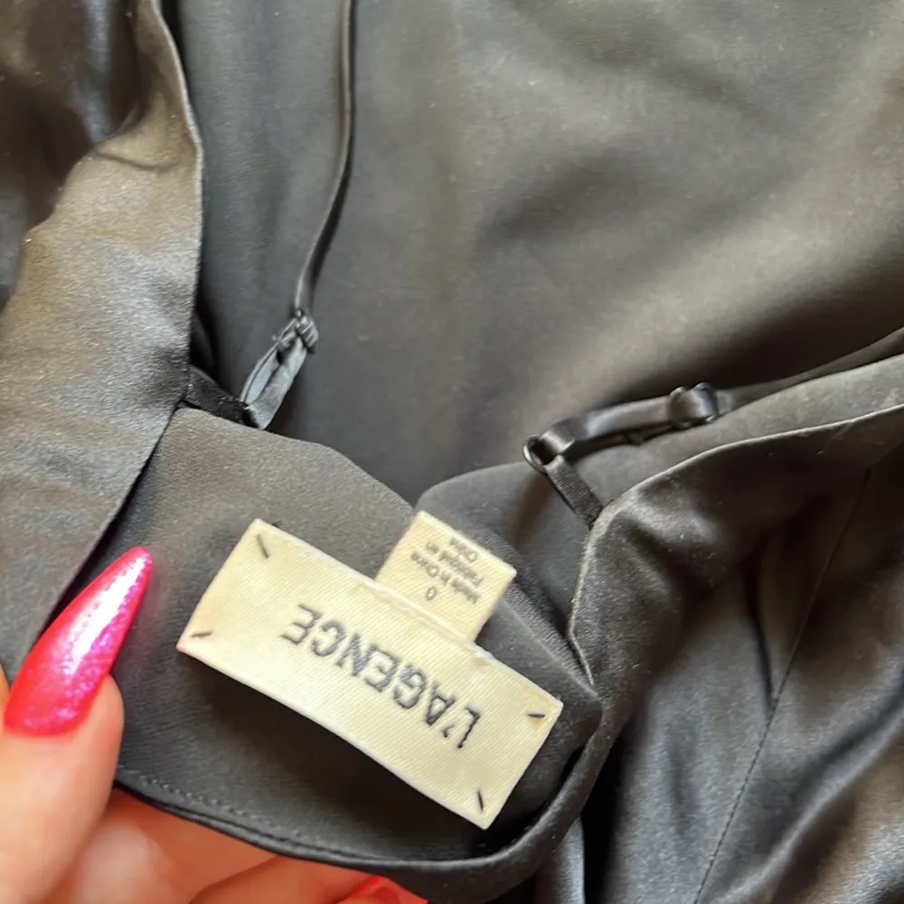 L’Agence Rannah Cowl-Neck Tie-Waist Silk Jumpsuit - Image 9