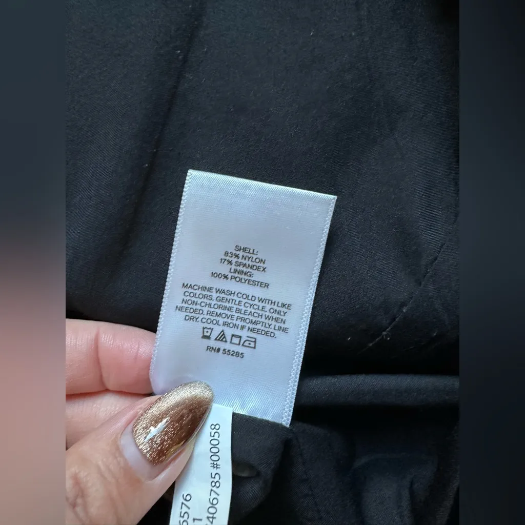 EXPRESS black satin blazer - Image 6