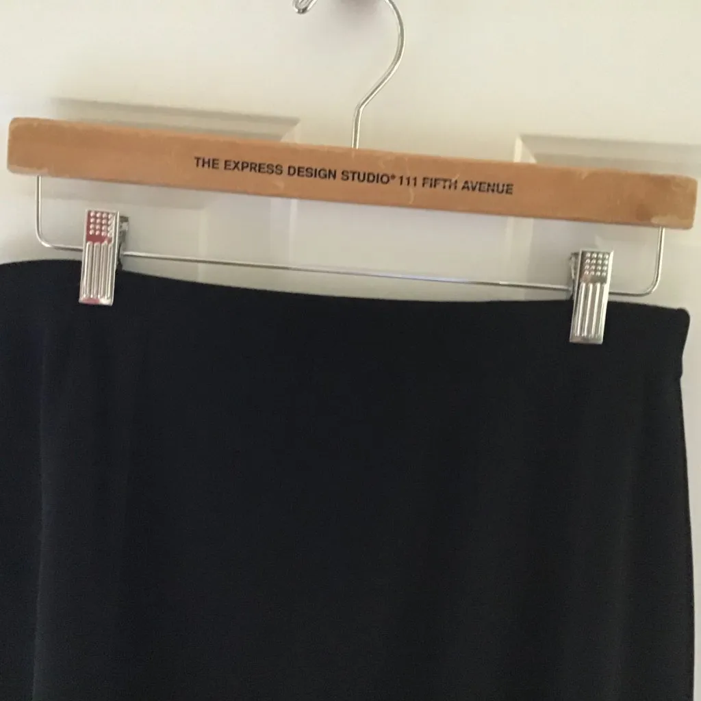 EXCLUSIVELY MISOOK BLACK RAYON/ACRYLIC SKIRT. M Size M - Image 3