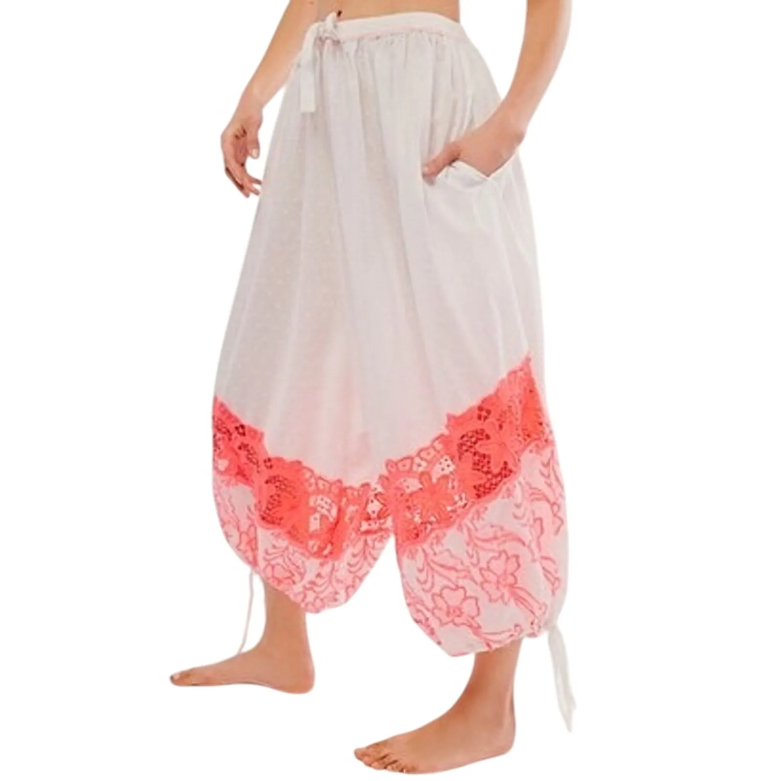 FREE PEOPLE Intimately Day Glow Joggers Size XS New w/o Tag MSRP $98 SOO - Image 4