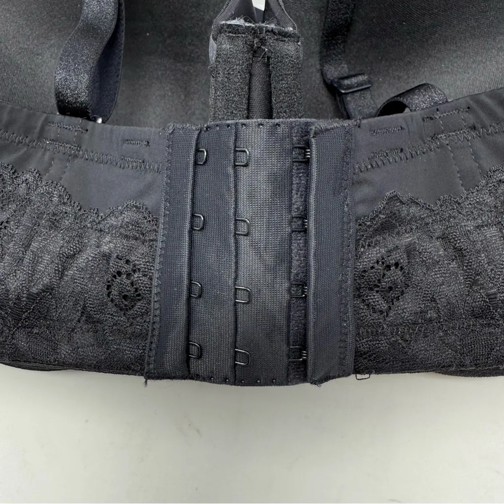 Torrid Black Lace Bombshell Everyday Strapless Push-Up Bra 38DDD - Image 6