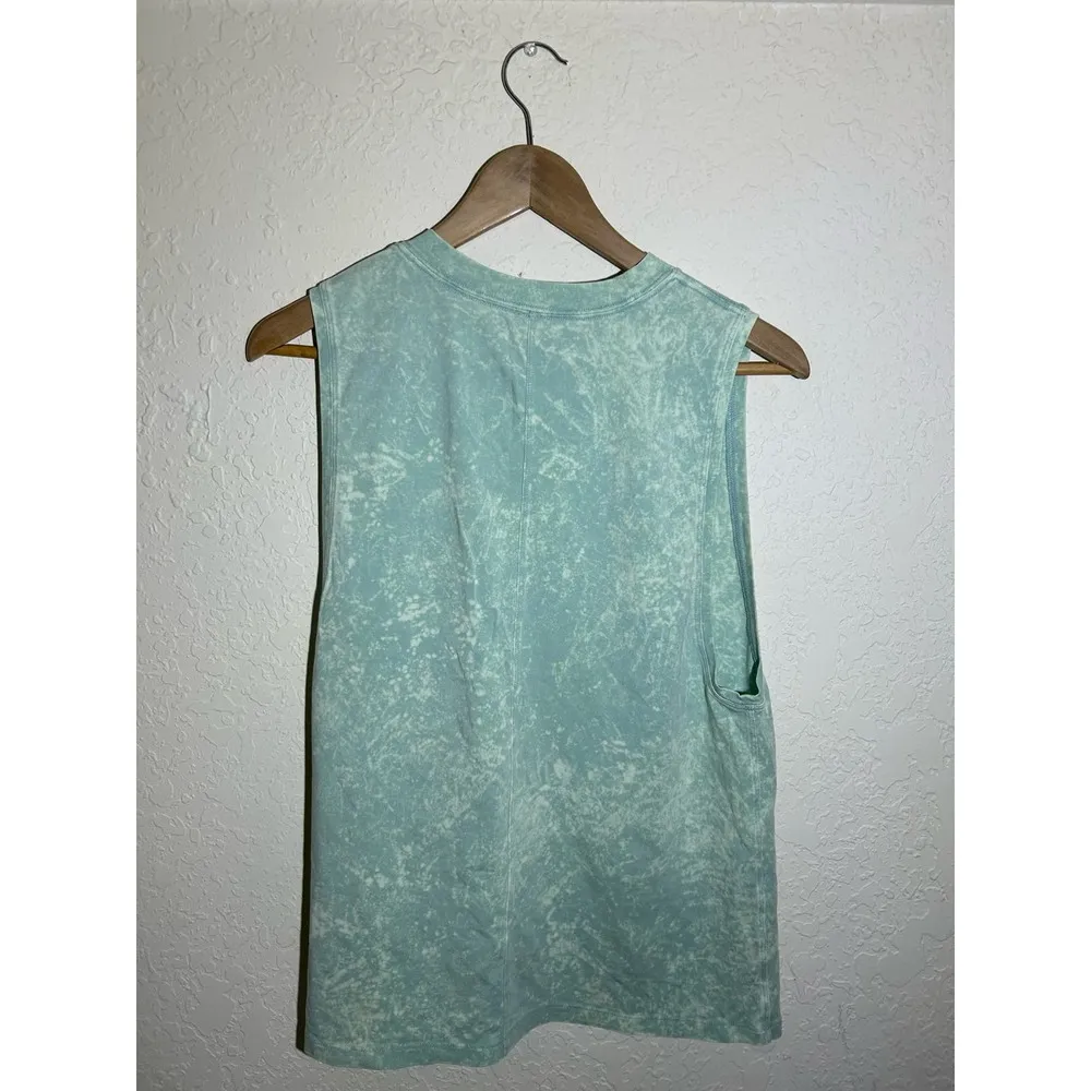 Lululemon All Yours Tank TopCloudy Wash Arctic‎ Green Size 8 - Image 3