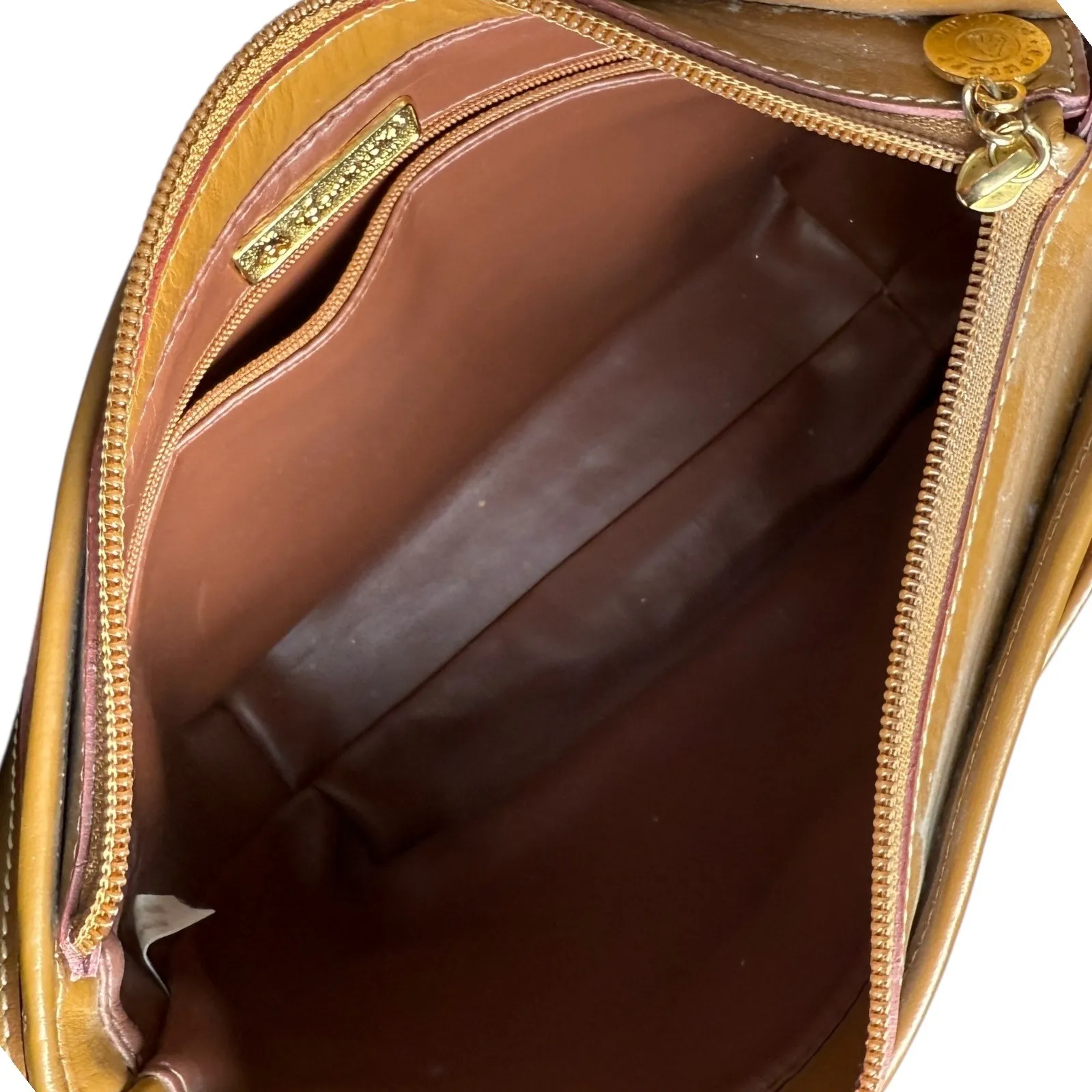 Vintage Courser Original Leather Crossbody Bag Brown Saddle Bag Equestrian Horse - Image 12