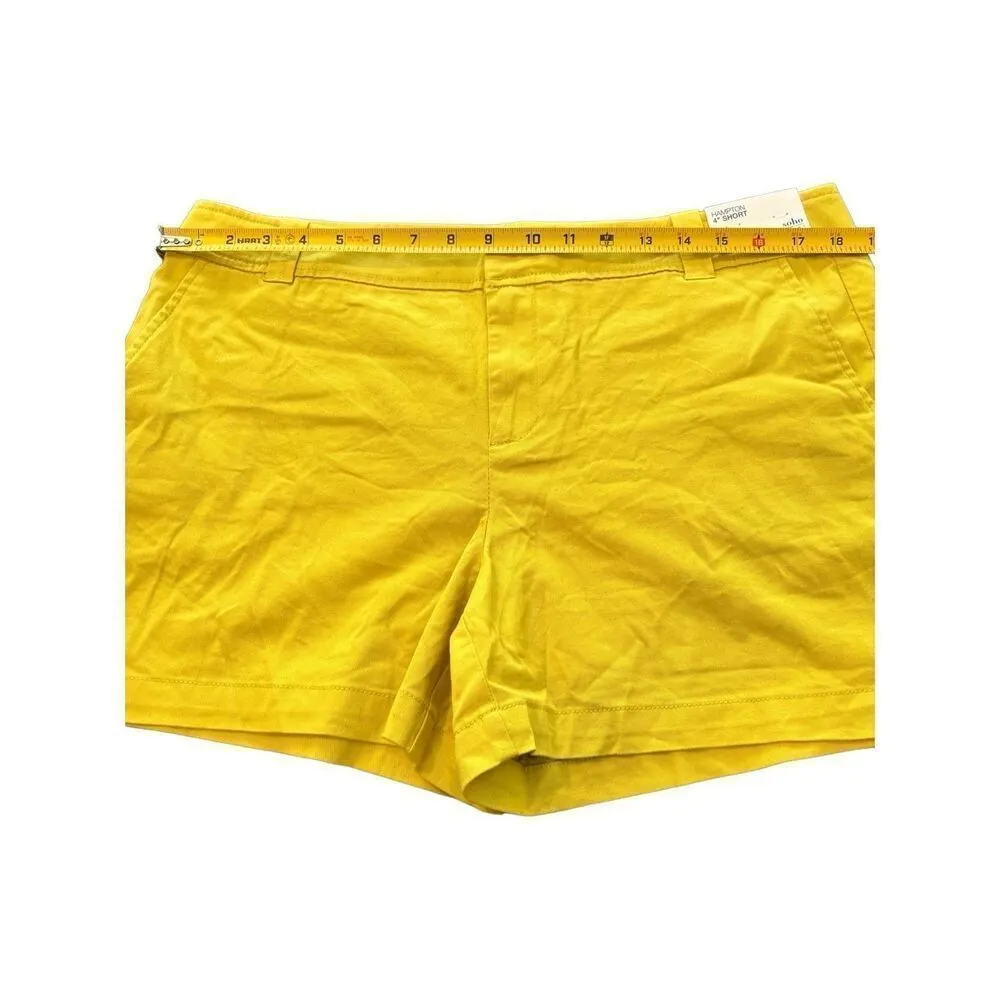New York & Company lemon green Shorts Size 12 - Image 4