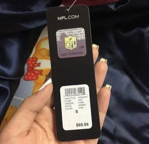 NFL Team Apparel Varsity Jacket - Image 8