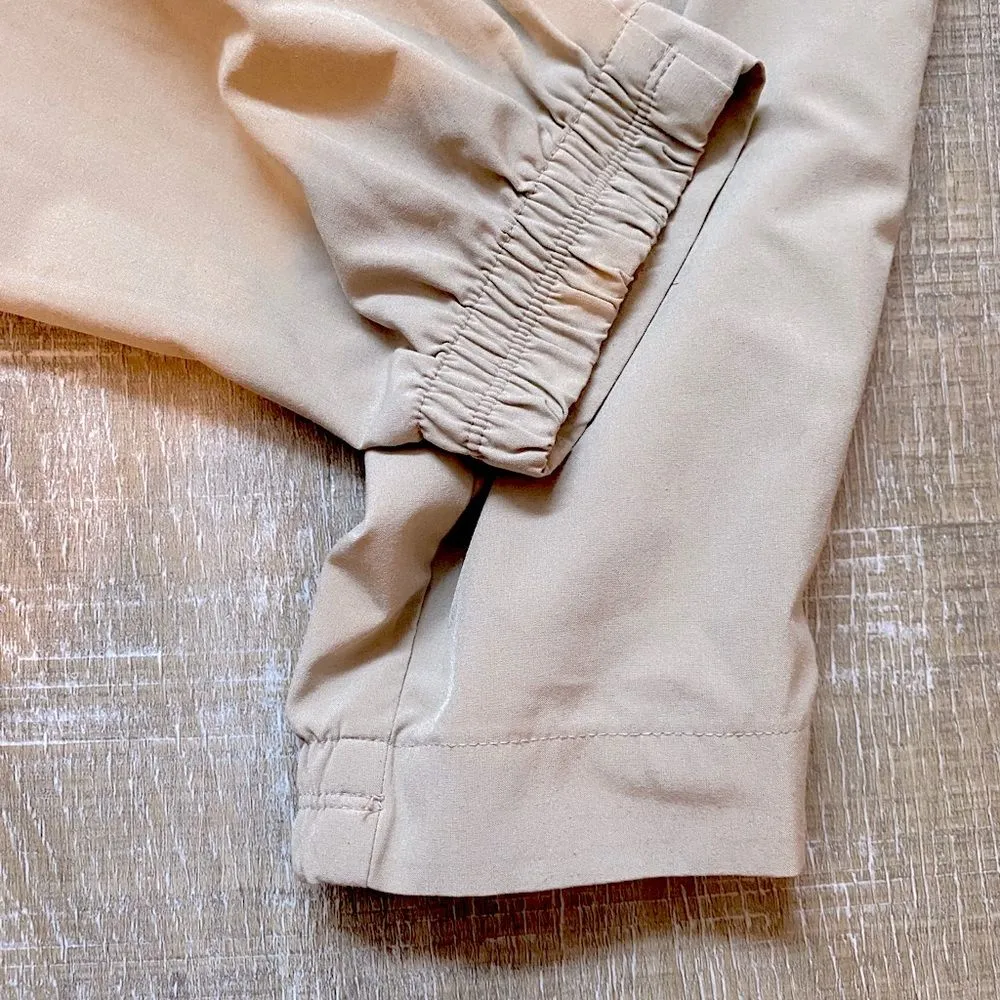 Athleta Go Far Travel Venture Pant Womens 2 XS Tapered Jogger Beige Athleisure - Image 11