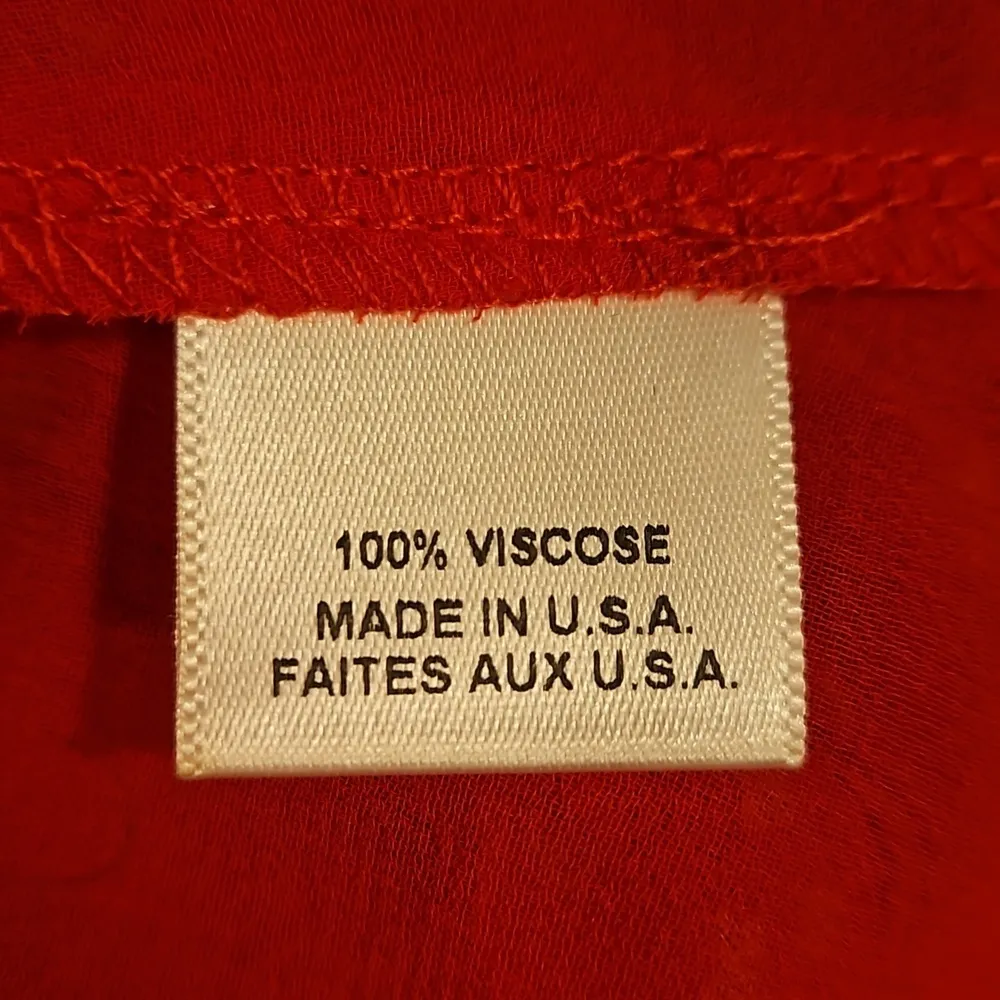 💕MISA LOS ANGELES💕 Darla Paisley Off-The-Shoulder Dress ~ Red Floral XS - Image 15