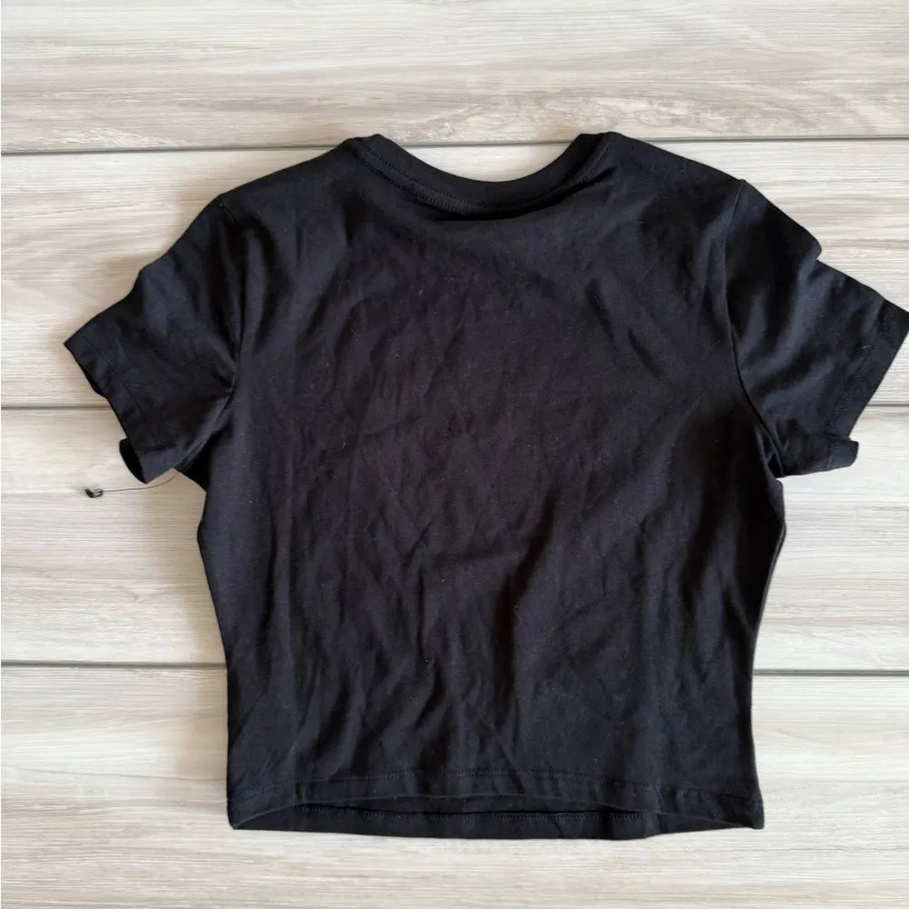 True Religion I Love True Religion Crew Neck T-Shirt Black Small NWT - Image 4