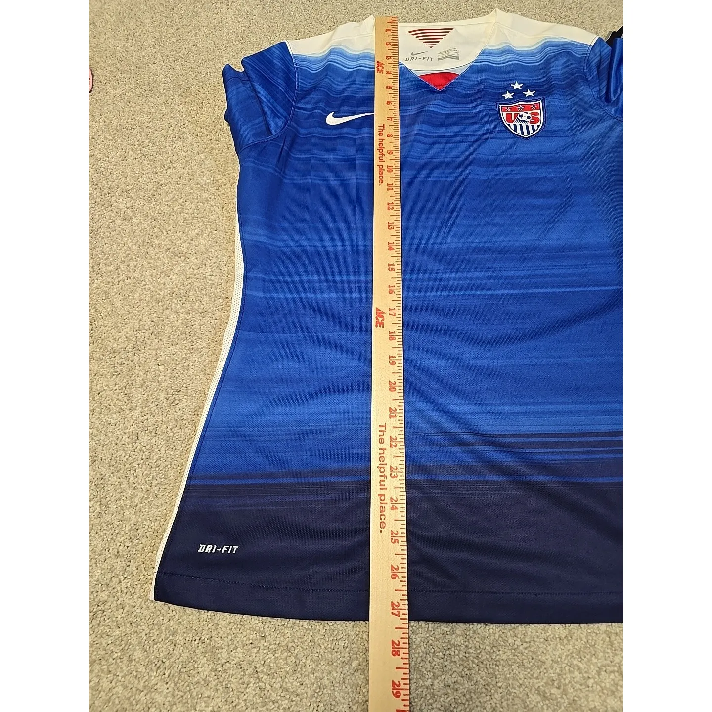 Nike Dri Fit 2015‎ USWNT Women's Teams USA Soccer Jersey Size Large NWT - Image 8