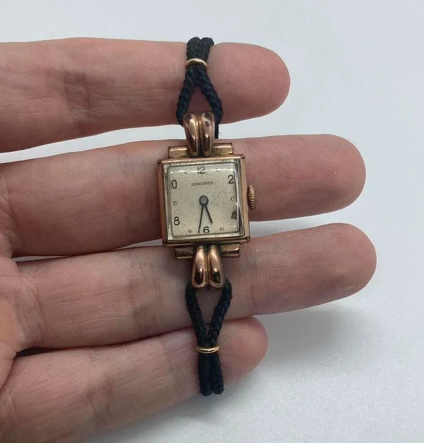 Woman’s vintage 1950s rose rolled gold plate WORKING  Swiss made watch ! - Image 2