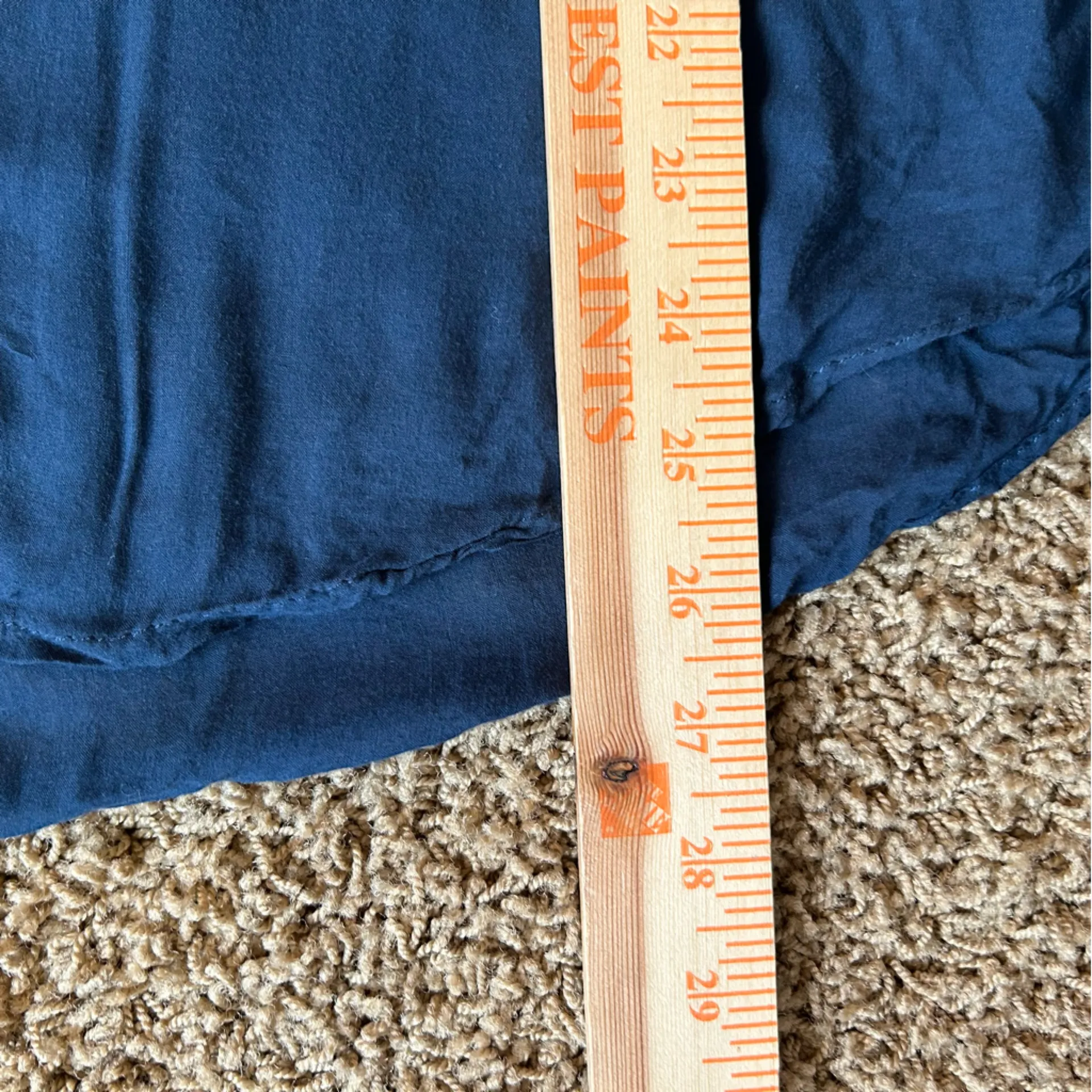 Babaton  Women's Button Down Pullover Sheer Blouse Navy Medium‎ - Image 7