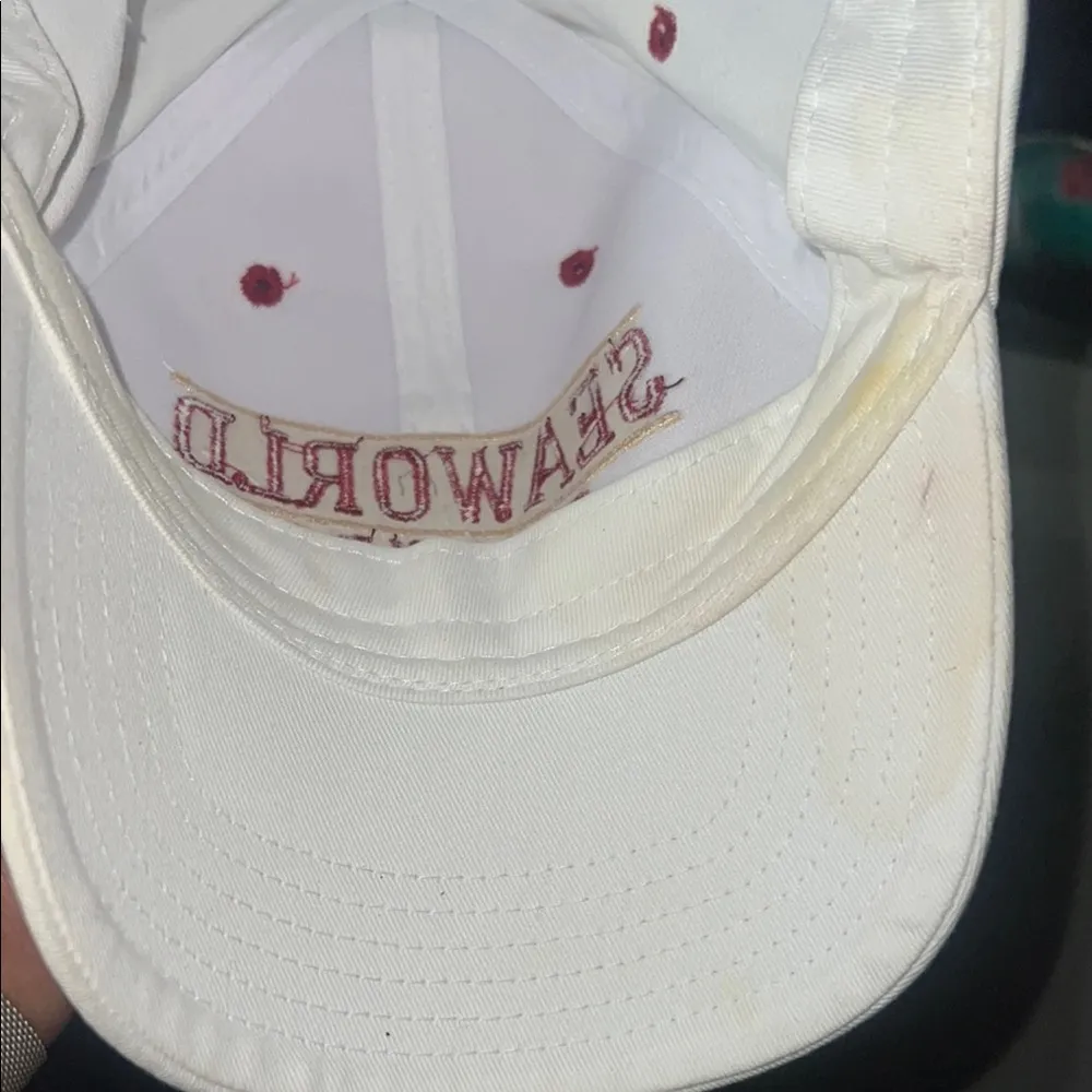 SeaWorld Orlando White Cap - Image 7