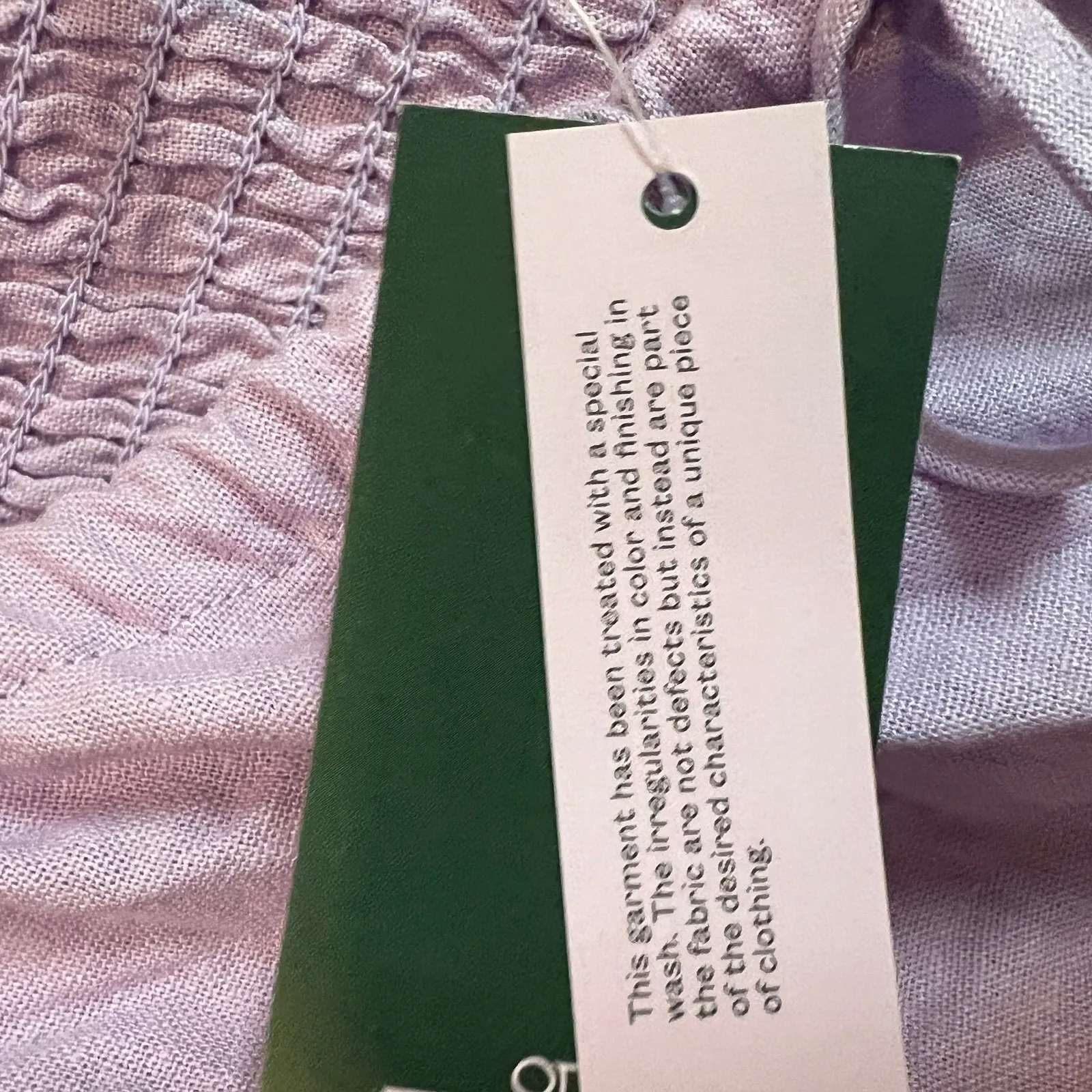 Wild Fable Women's Plus Size Lavender Ruched Linen Slip Dress - Size 3X - NWT - Image 4