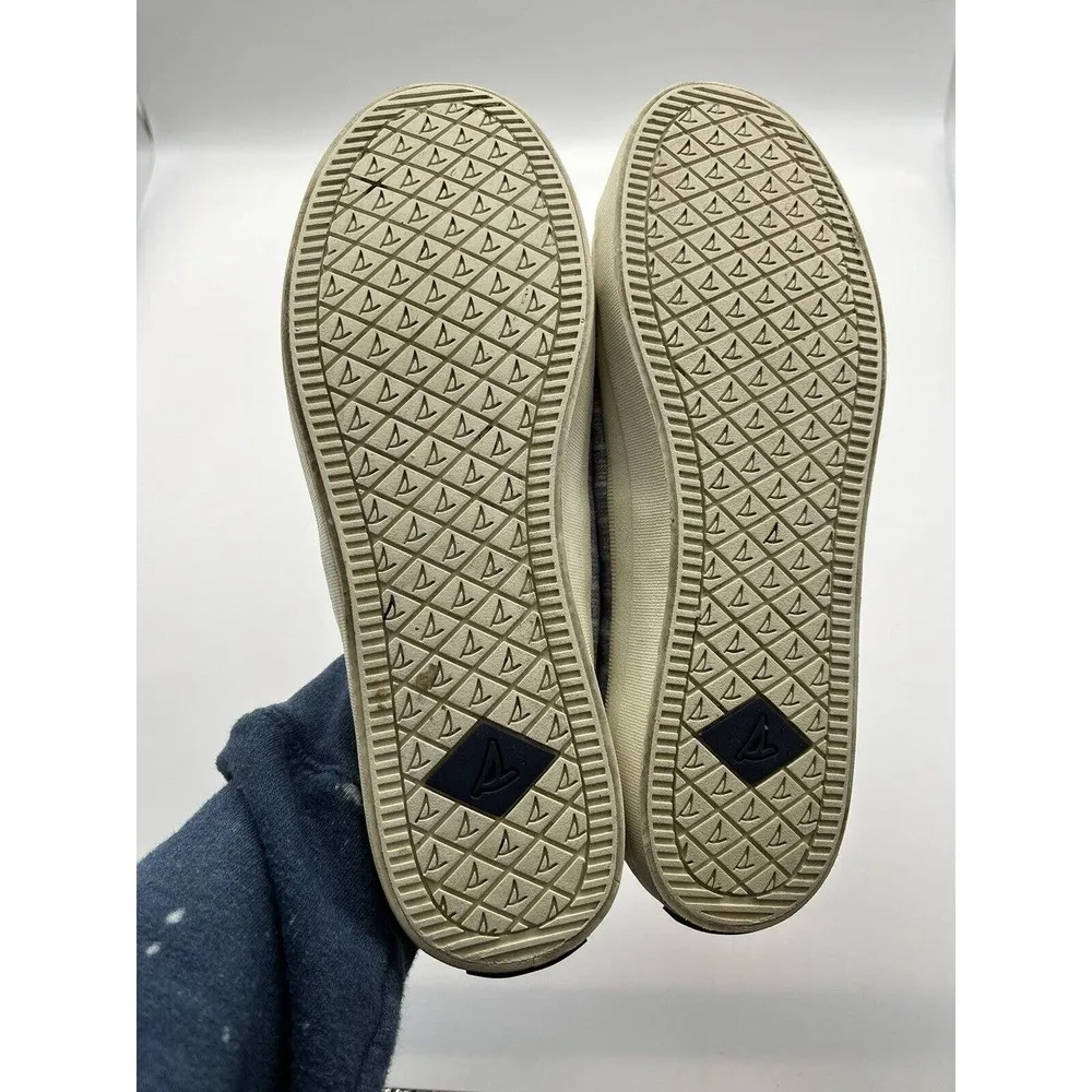 Sperry Topsider Crest Vibe Painterly Sneaker Blue Low Top Shoes Size 8.5 - Image 8