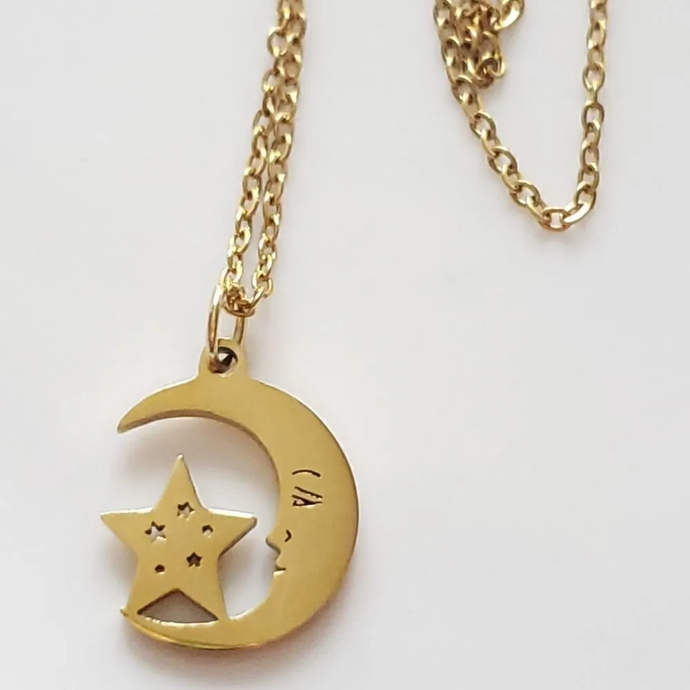 New! FP Star & Moon Necklace - Image 10